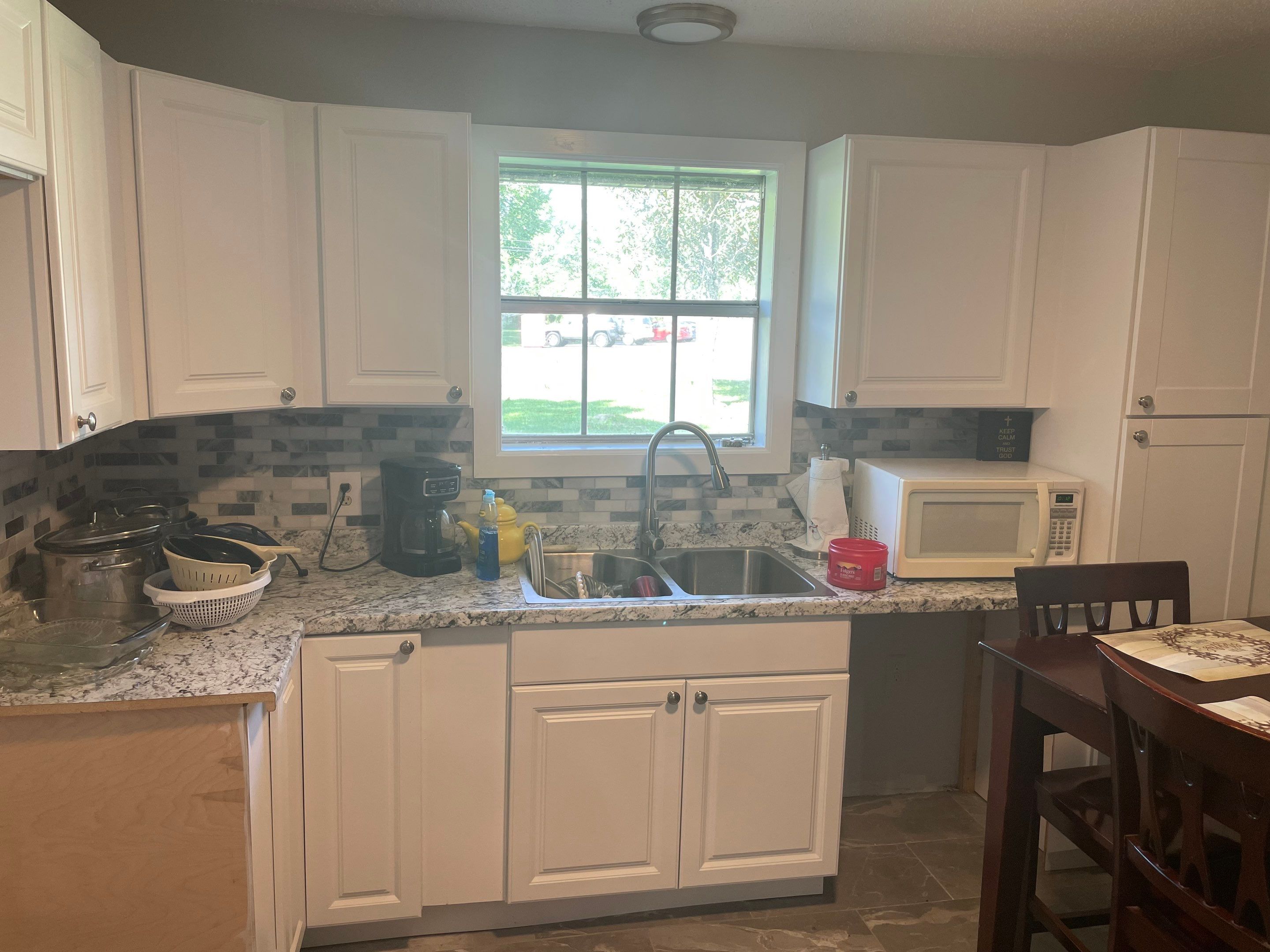 Fire Damaged Kitchen Restored and Remodled - Project in Dayton, TX by Harden Enterprise Services LLC