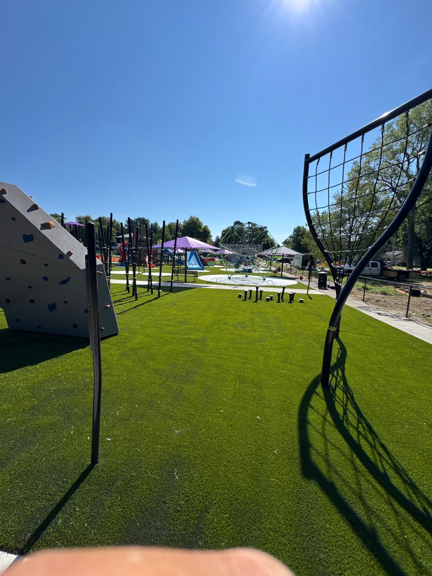 Lou Dennis Playground Grass by ForeverLawn NEIN/INDY