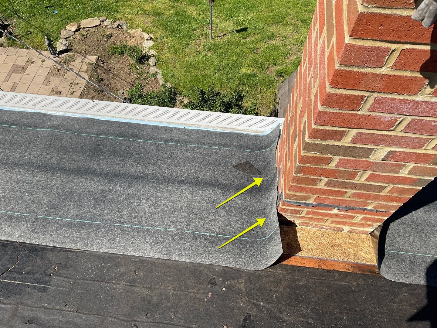 Residential Roofing Installation using Landmark Shingles Color Weatherwood by Alpha Design Services