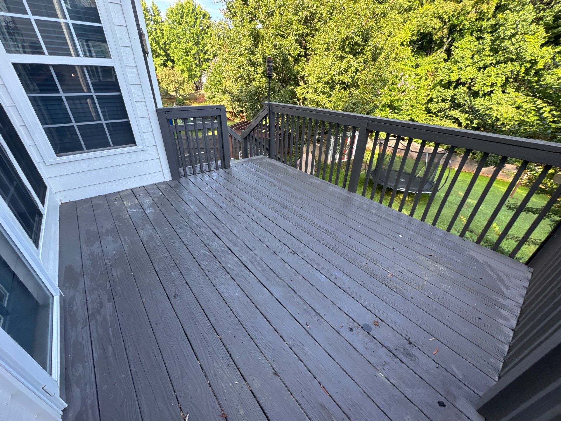 Multi-Level Composite Deck and Porch Renovation in Kennesaw by Swift Home Renovations