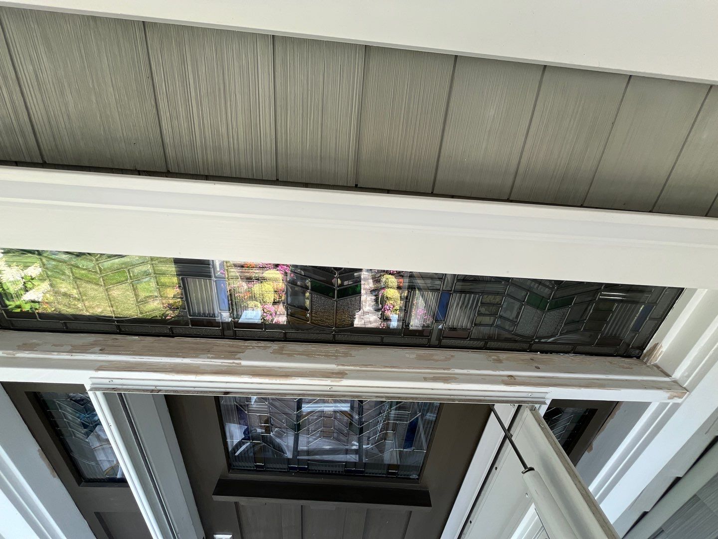Front Door Transformation: Front Weathered to Bold & Beautiful by Fresh Coat Works LLC