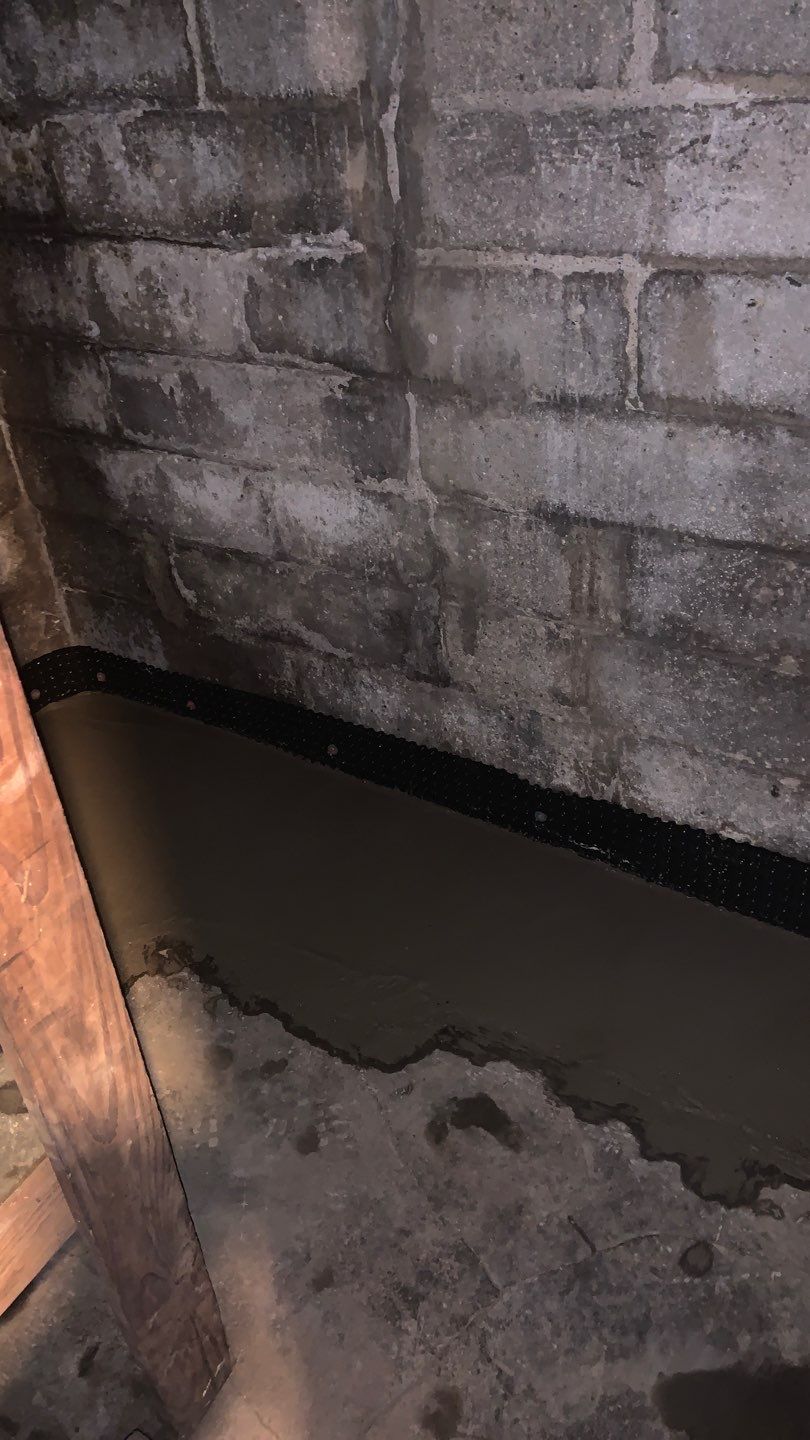 Interior Drain Tile - South MPLS by Waterproofing Northeast