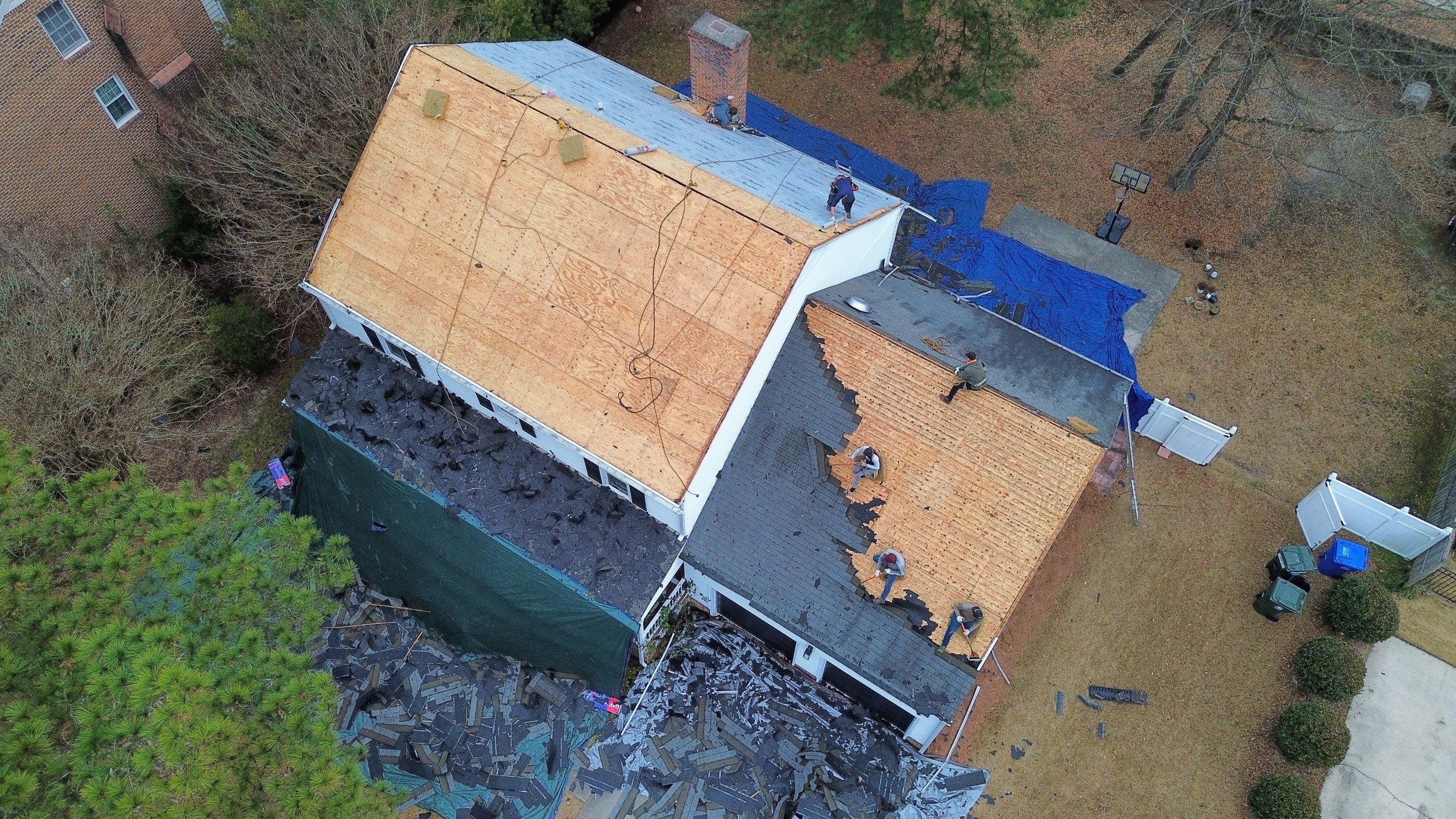 GAF HDZ Charcoal by Skybird Roofing