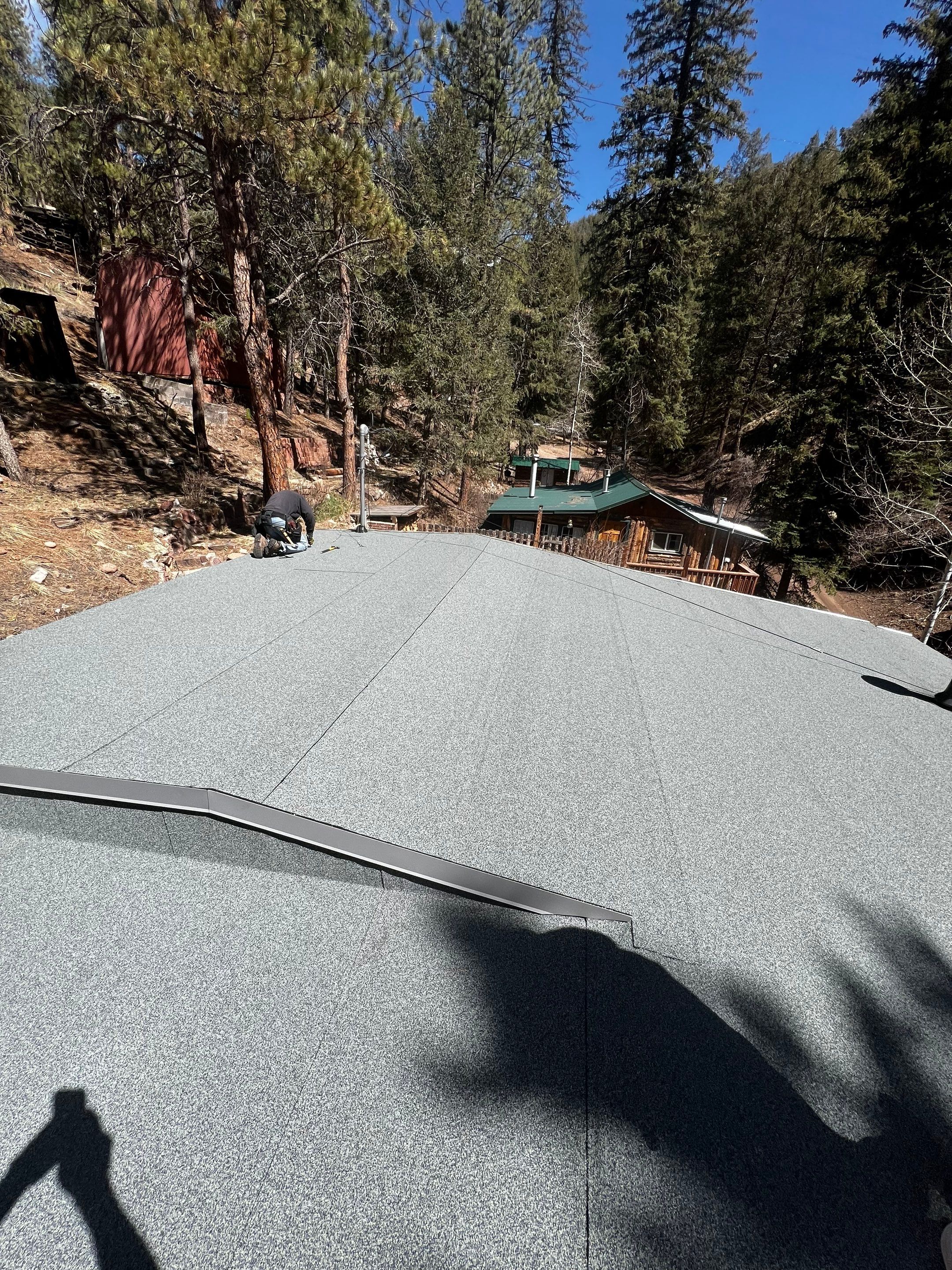Residential Roofing Installation using Modified Bitumen Roofing by Blue Peaks Roofing LLC 
