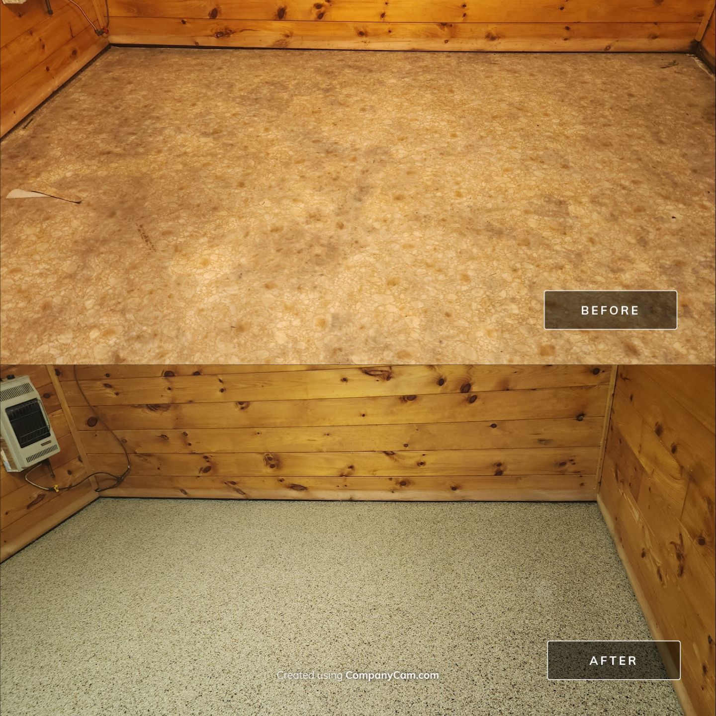 Church classrooms using Desert by Elite Floor Solutions
