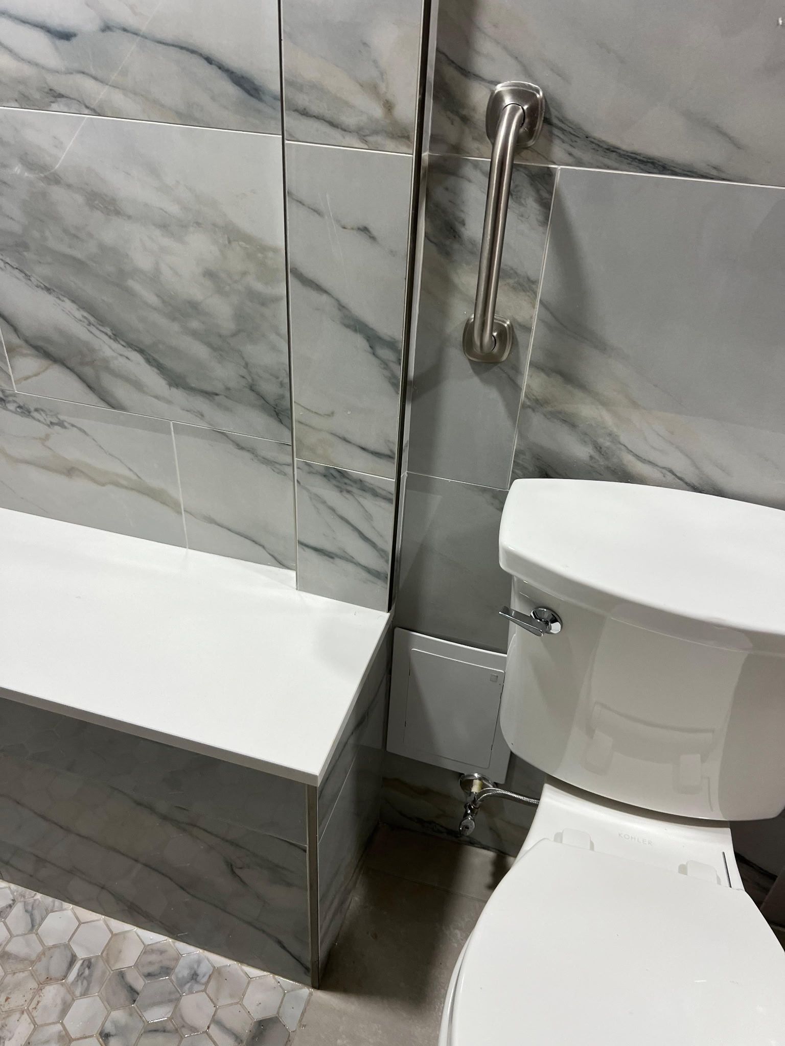 Secondary Bathroom Remodel (Basement) - Glen Burnie, MD by Remodel Now