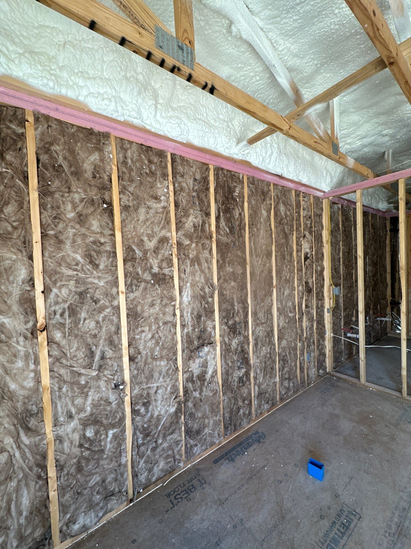 Batt/ Spray foam insulation by Apex Insulation Solutions