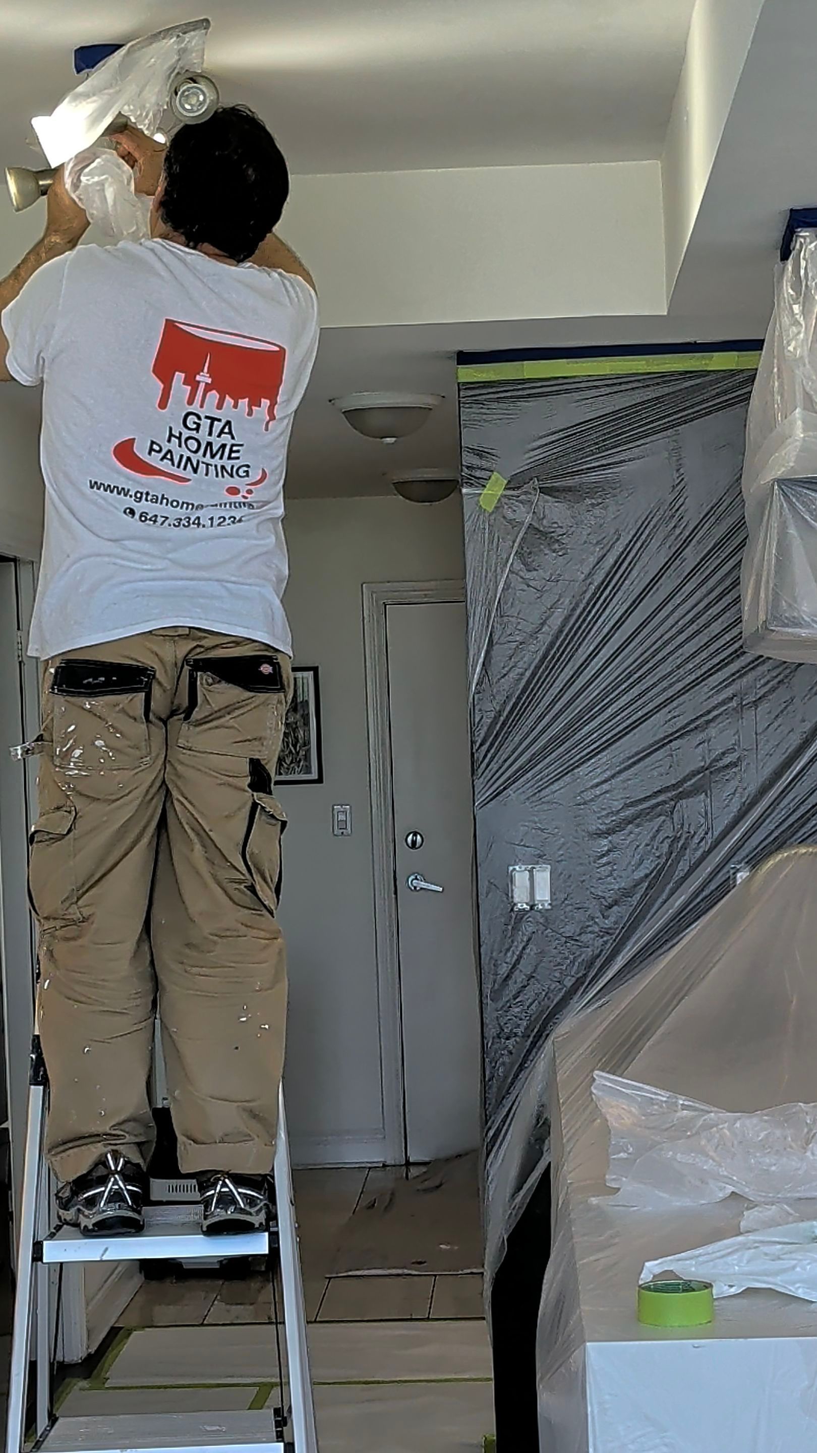 Interior Painting a Modern Condo by GTA HOME PAINTING