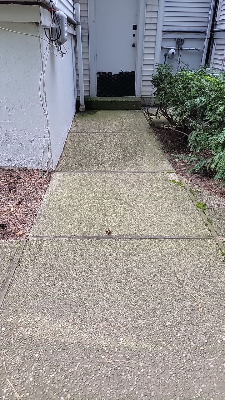 Housewashing  using Algaecide, soft wash soap by Northern Power Washing LLC.