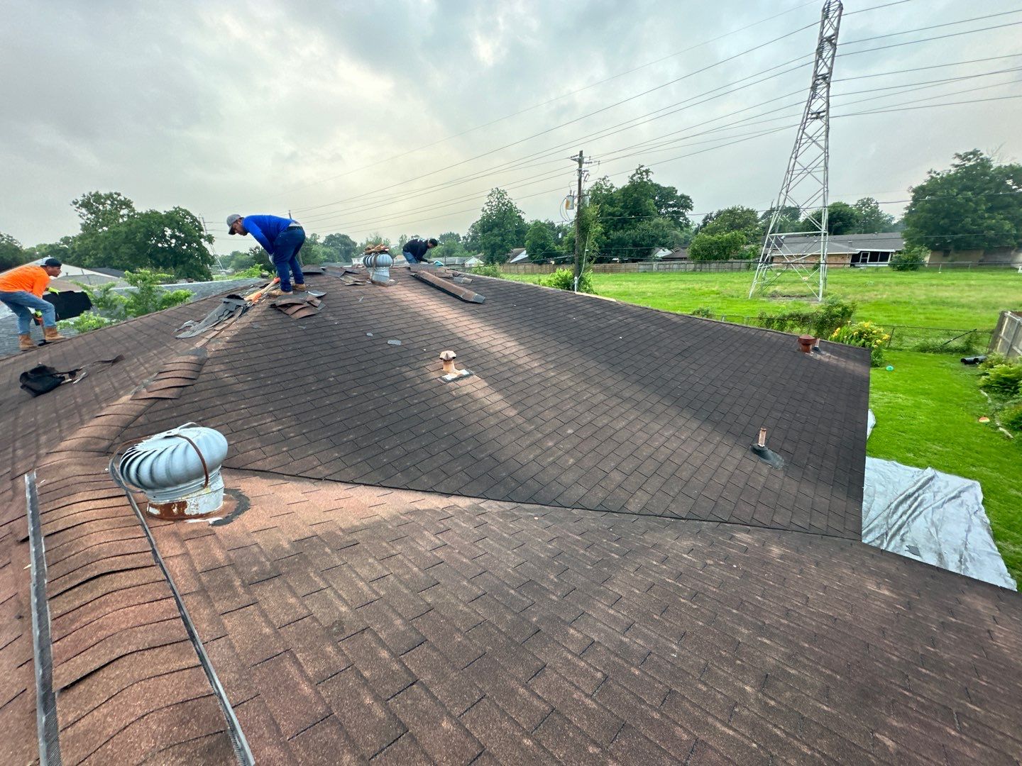 Residential Roofing Repair using Owen's Corning Duration (Lifetime) Shingles by Roof Repair Company