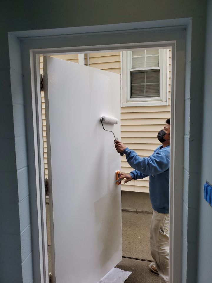 Kennel Floor Coating and Wall Painting using Penntek by Spectrum Painting, LLC