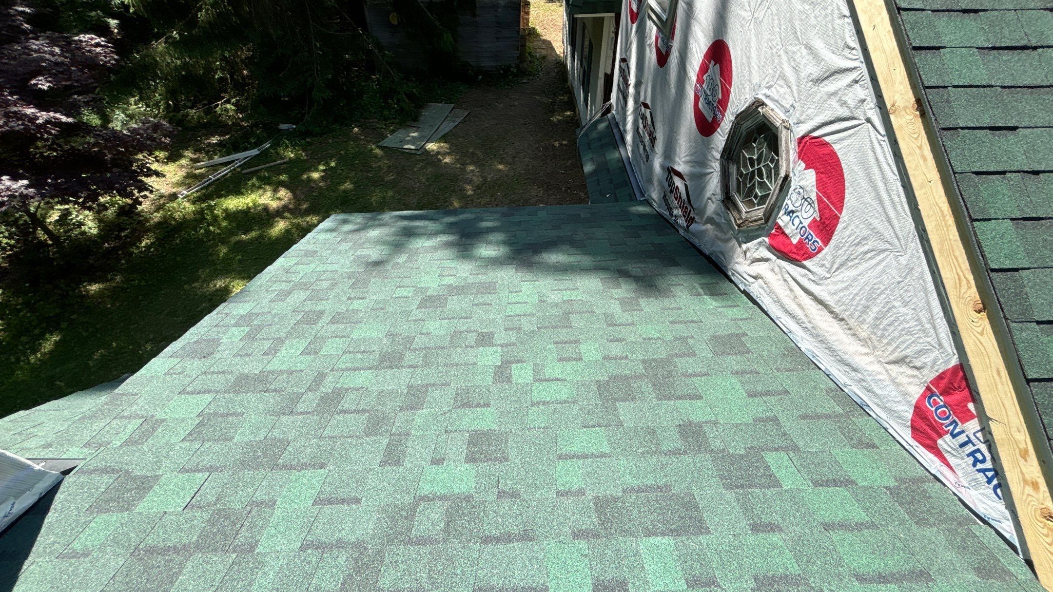 Roof Replacement using Owens Corning Duration by 180 Contractors
