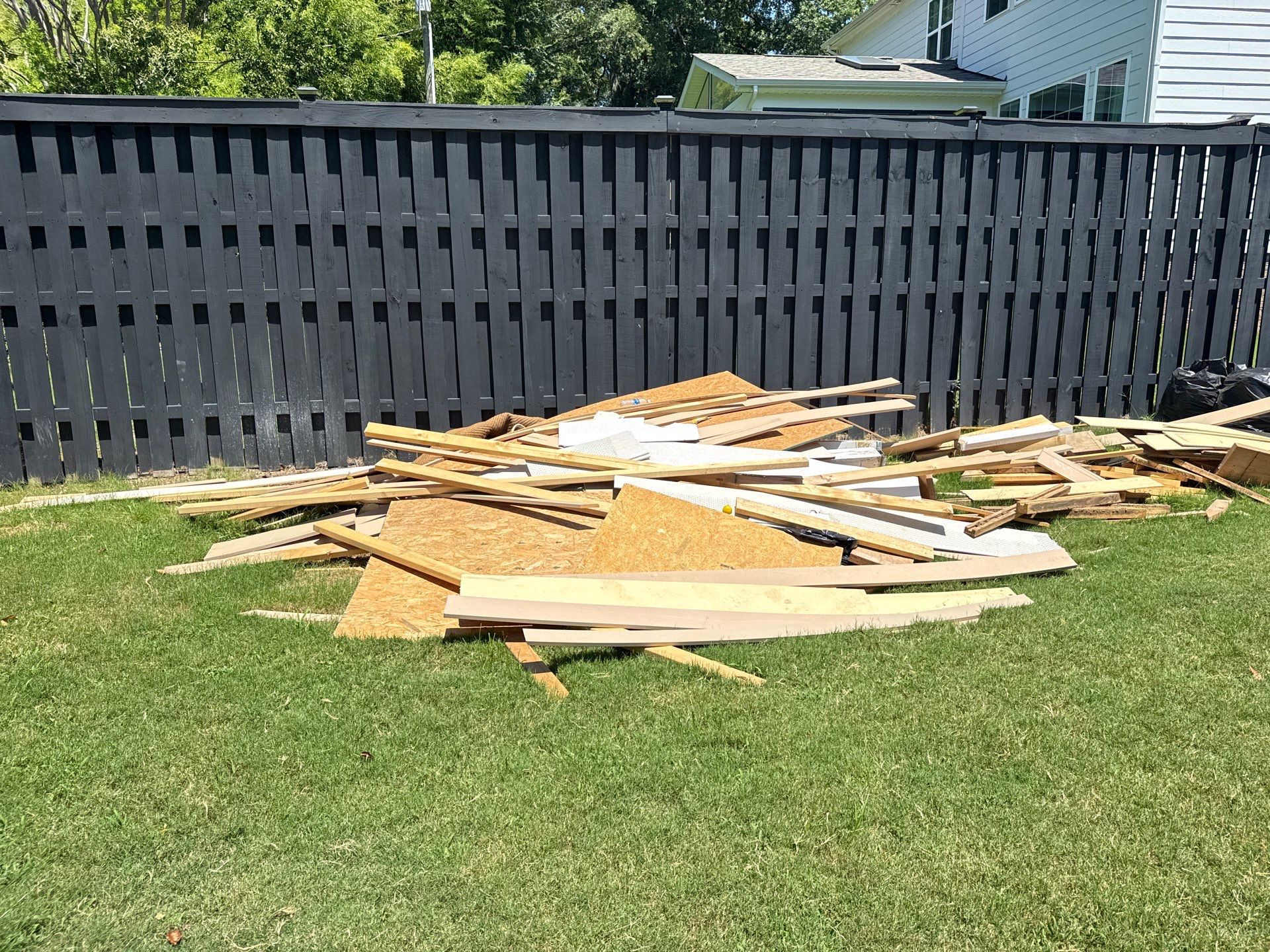 Project in Charlotte by Badger Hauling