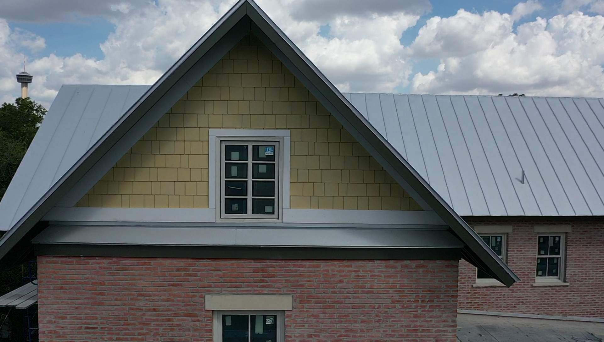 Residential Metal Roof Installation using McElroy Metal by Premier Roofing and Contracting