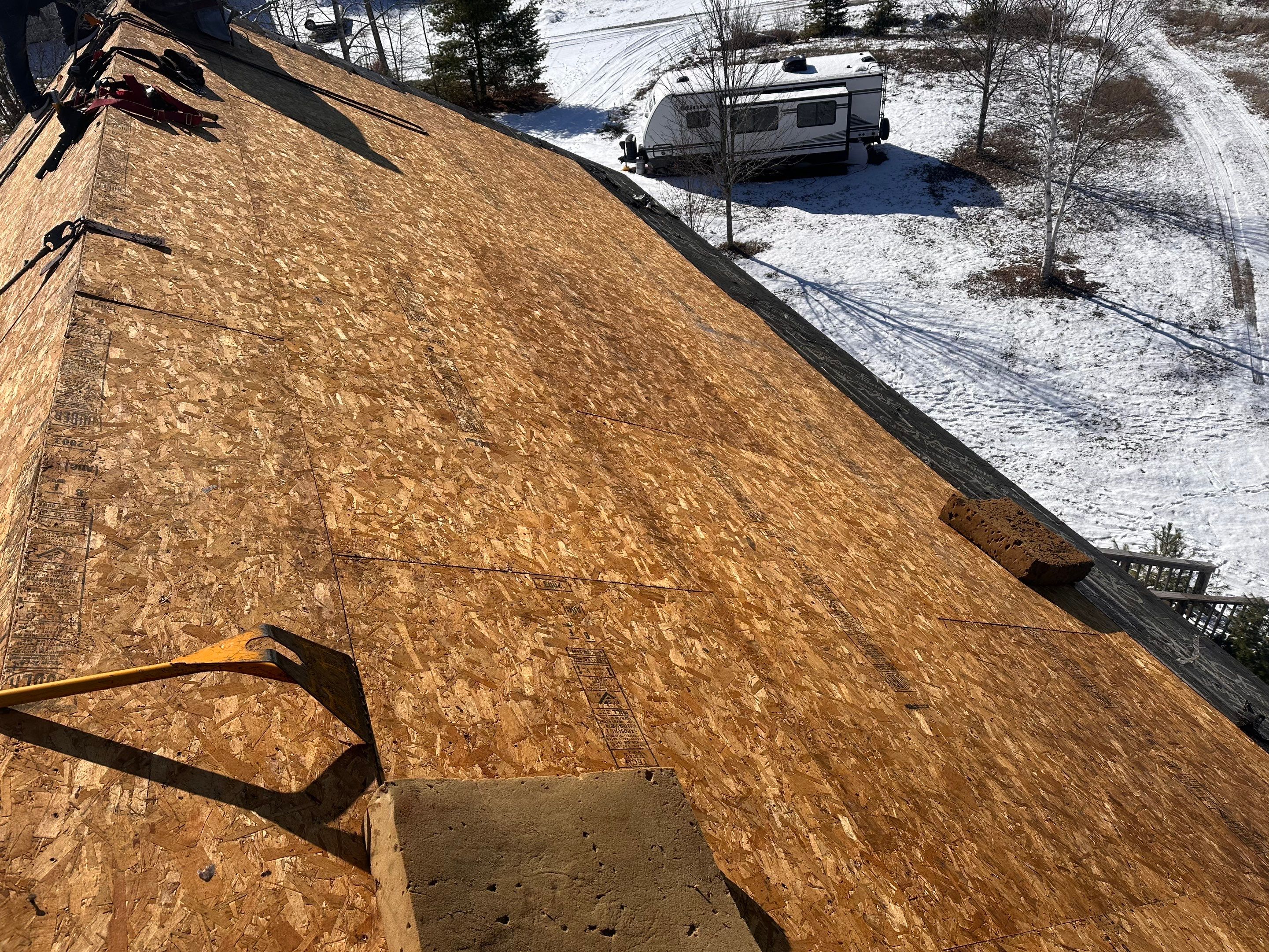 Owens Corning Duration Asphalt Roof Replacement in Canaan, NH by Tall pine roofing