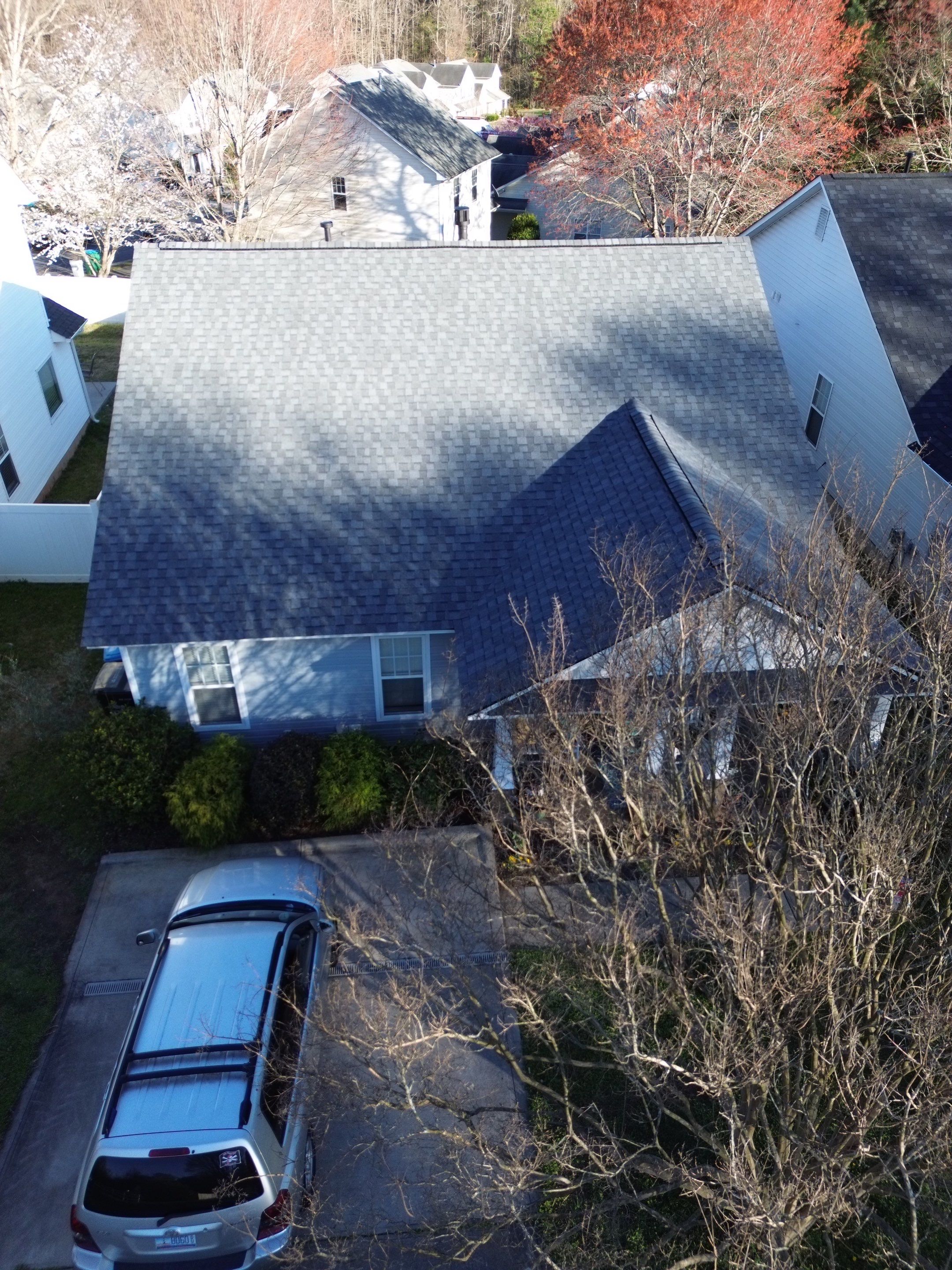 Roof replacement by hail damage by Just Brilliant Restoration JBR