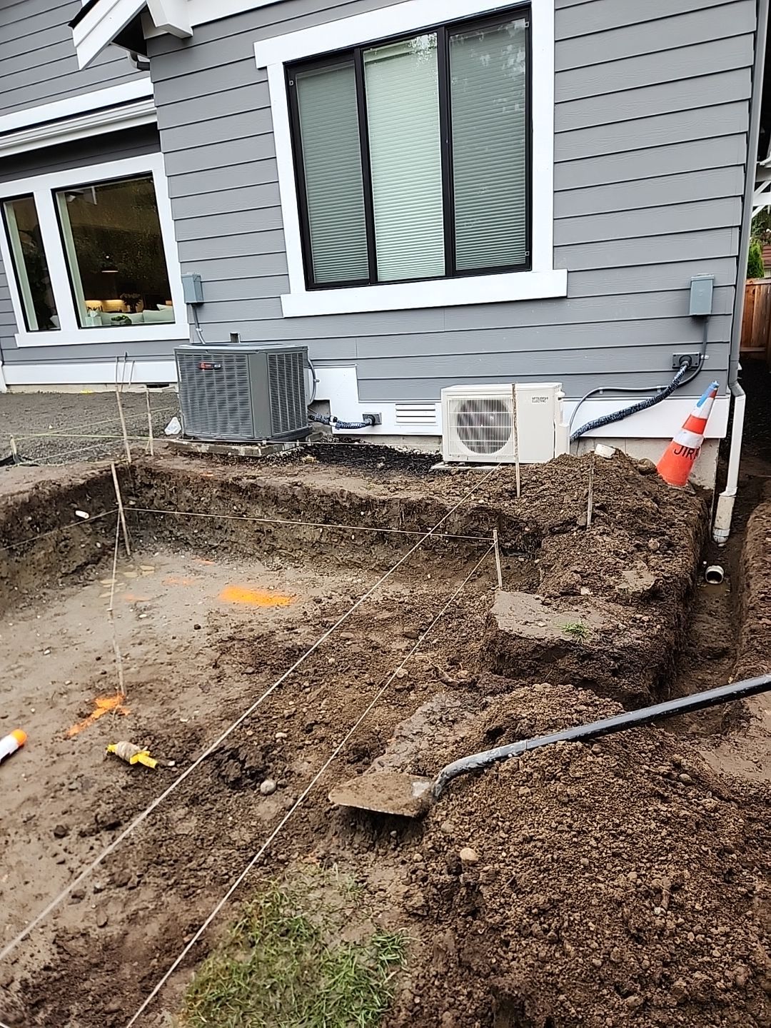 Hardscaping Back Patio Landscape Project  by Jireh Asphalt & Concrete Inc 