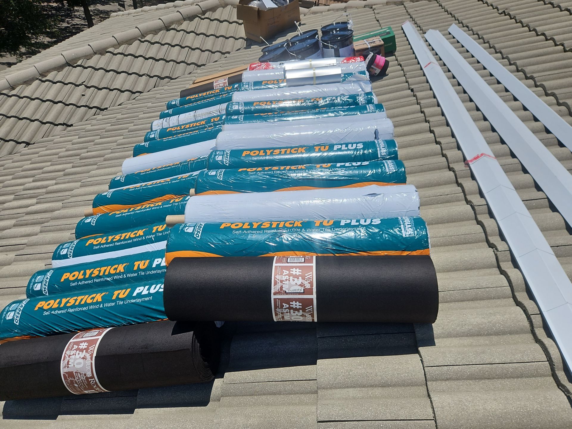 Residential Roofing Installation using WestLake Roofing Tile by BLUES BROTHERS ROOFING