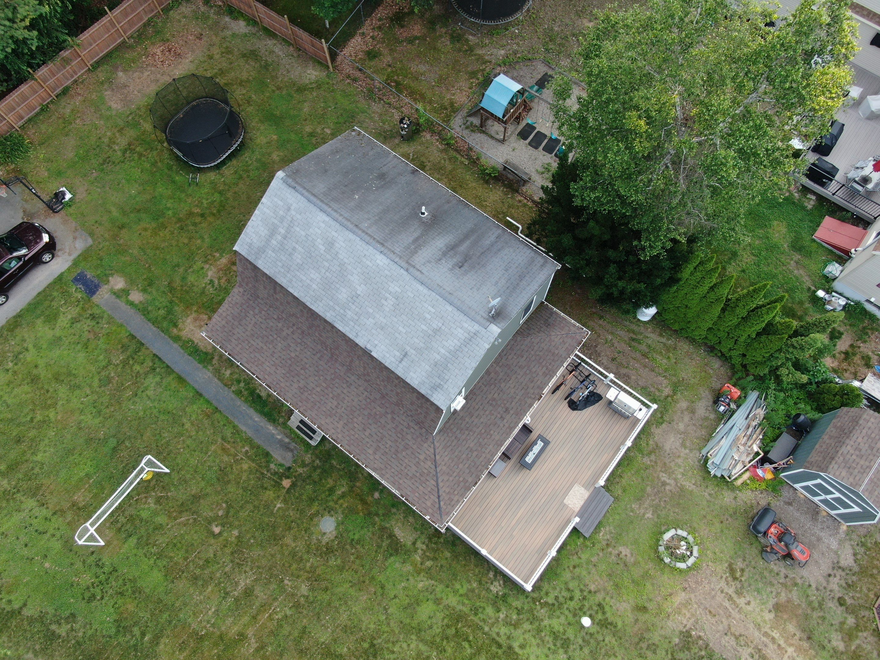 Full Roof Replacement & Farmers Porch Restoration – Asphalt + Standing Seam Metal by Mighty Dog Roofing of Greater Middlesex County