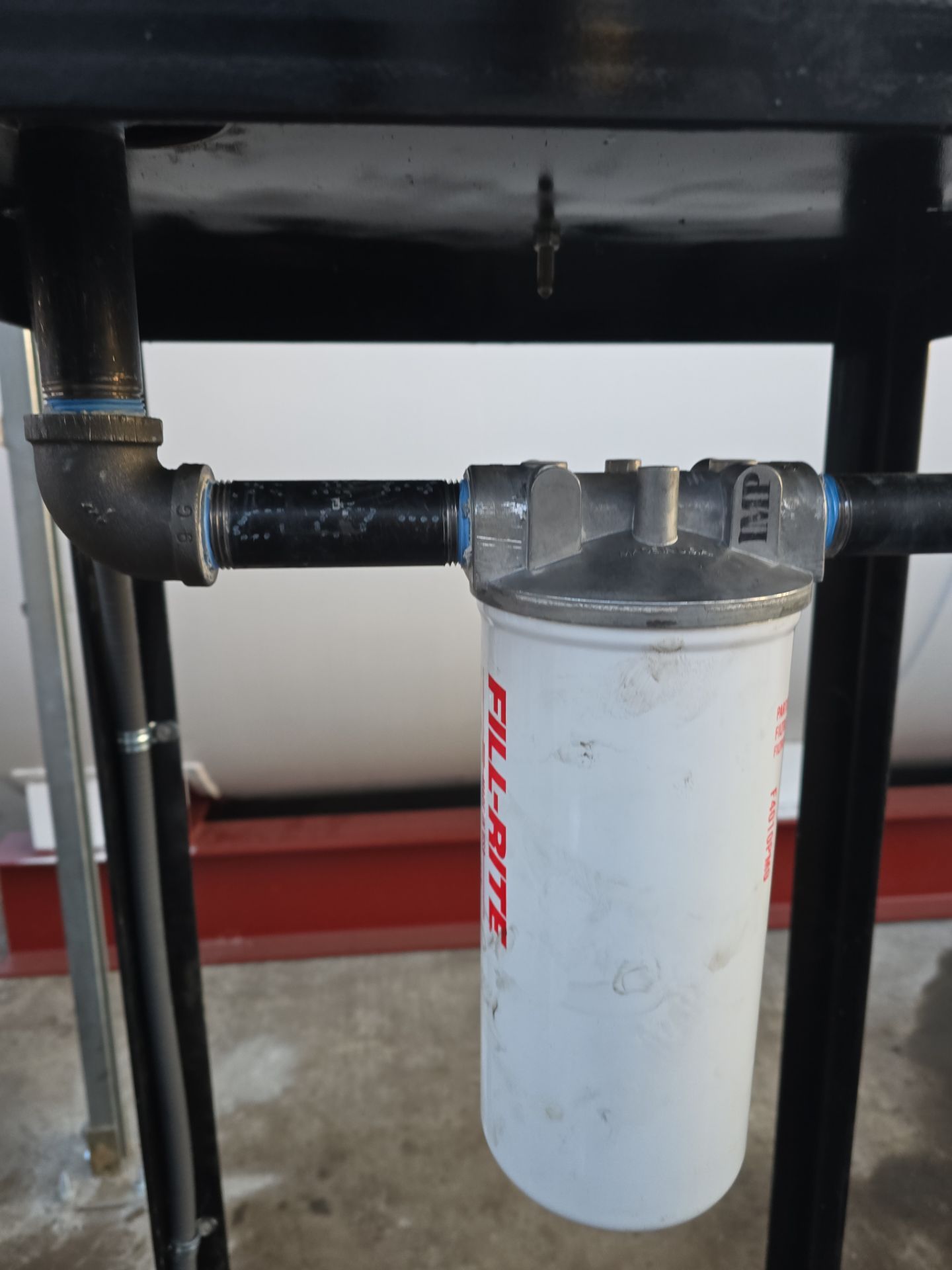 Outdoor Water Tank Installation & Piping Setup by Us Plumbing 