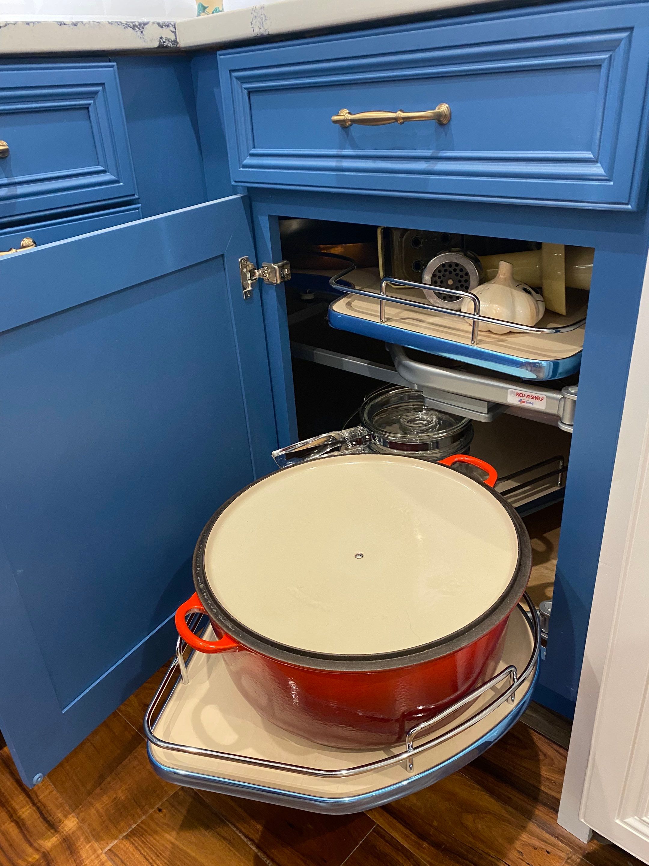 Vista Del Norte Kitchen Remodel | Smart Storage & Custom Blue Island by Legacy Bath and Kitchen