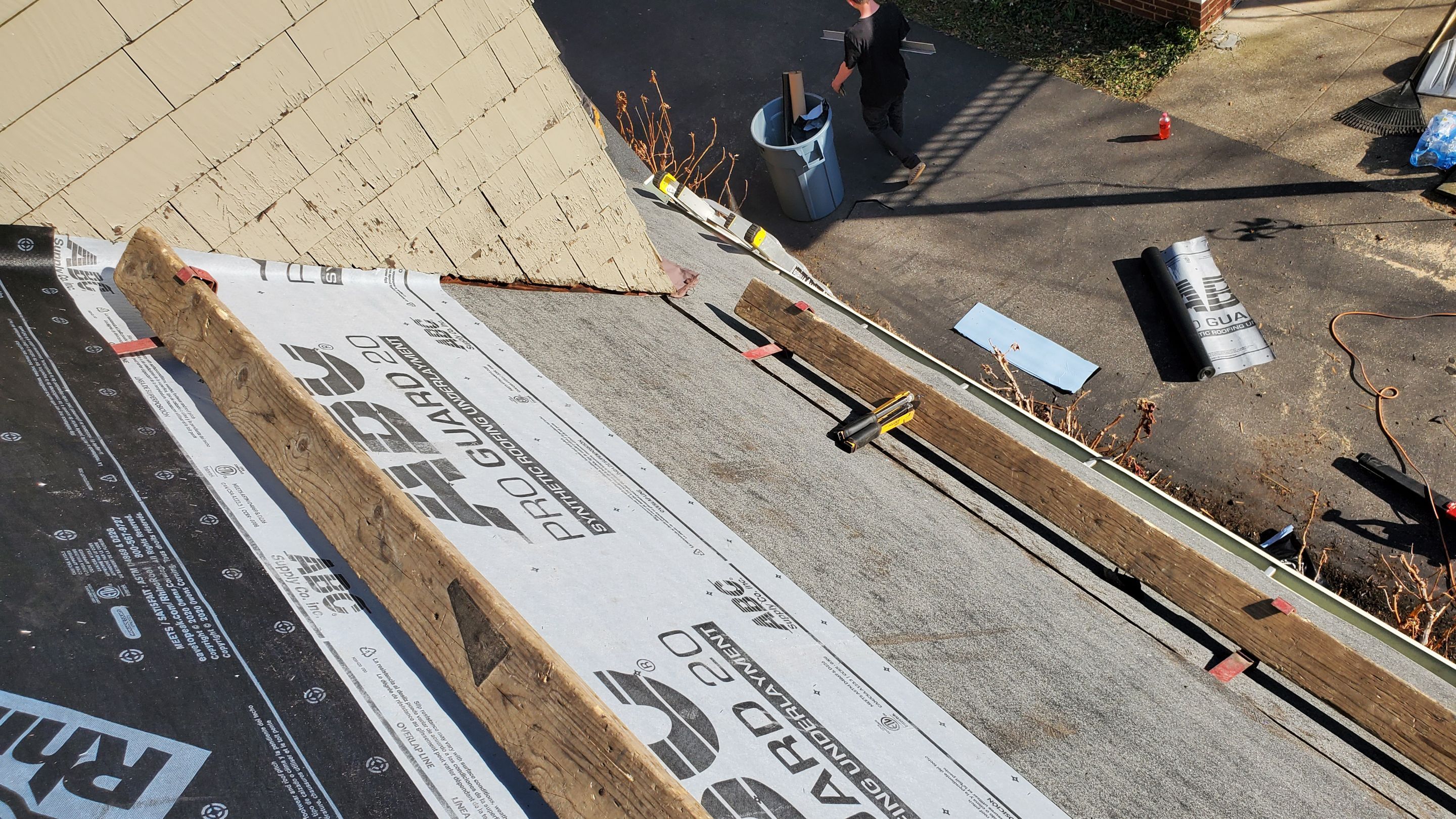 Residential Roofing Installation using Owens Corning inFlow Vent by Absolute Roofing and Construction