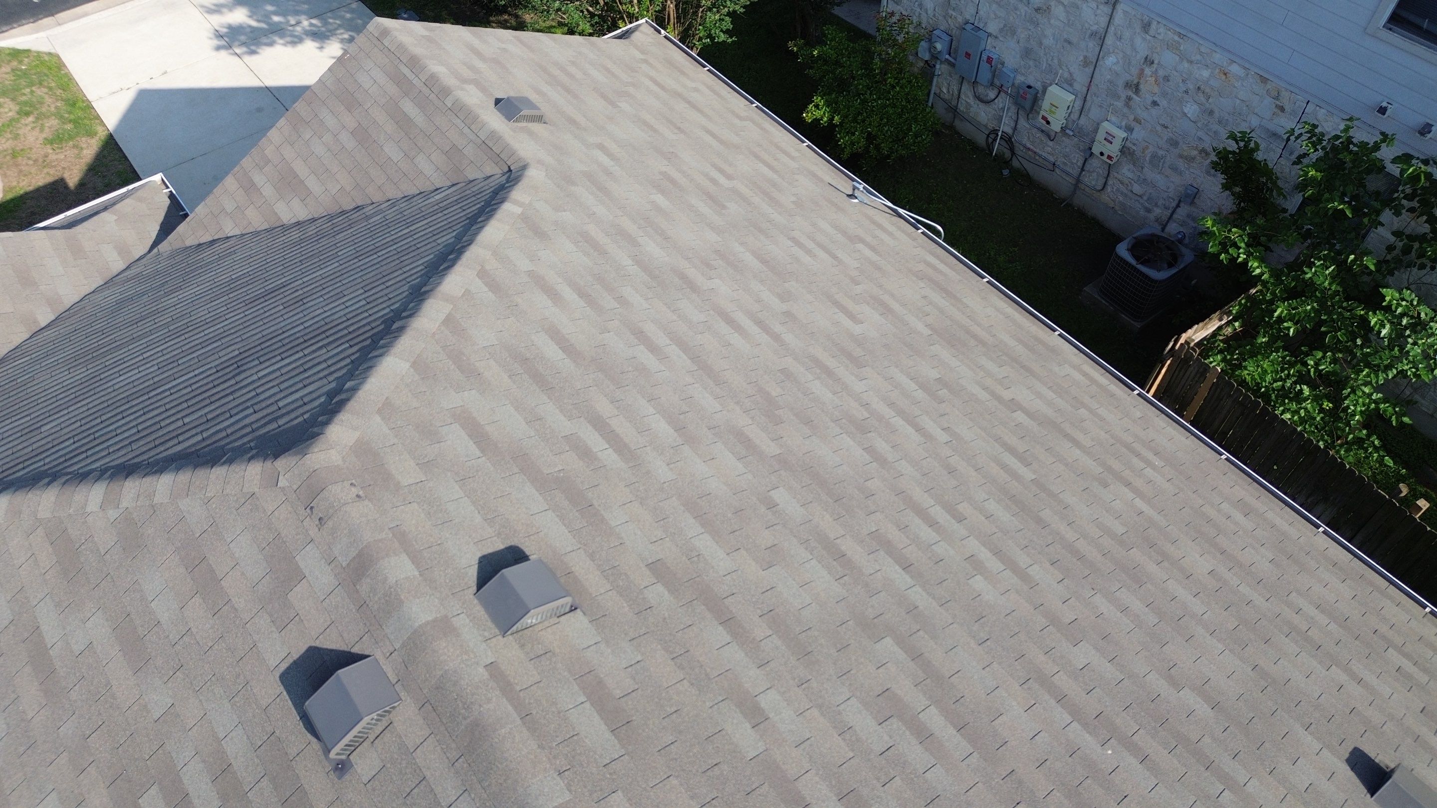 Roof Replacement in Hutto, TX | Owens Corning Driftwood Shingles by Kstylez Roofing & Construction