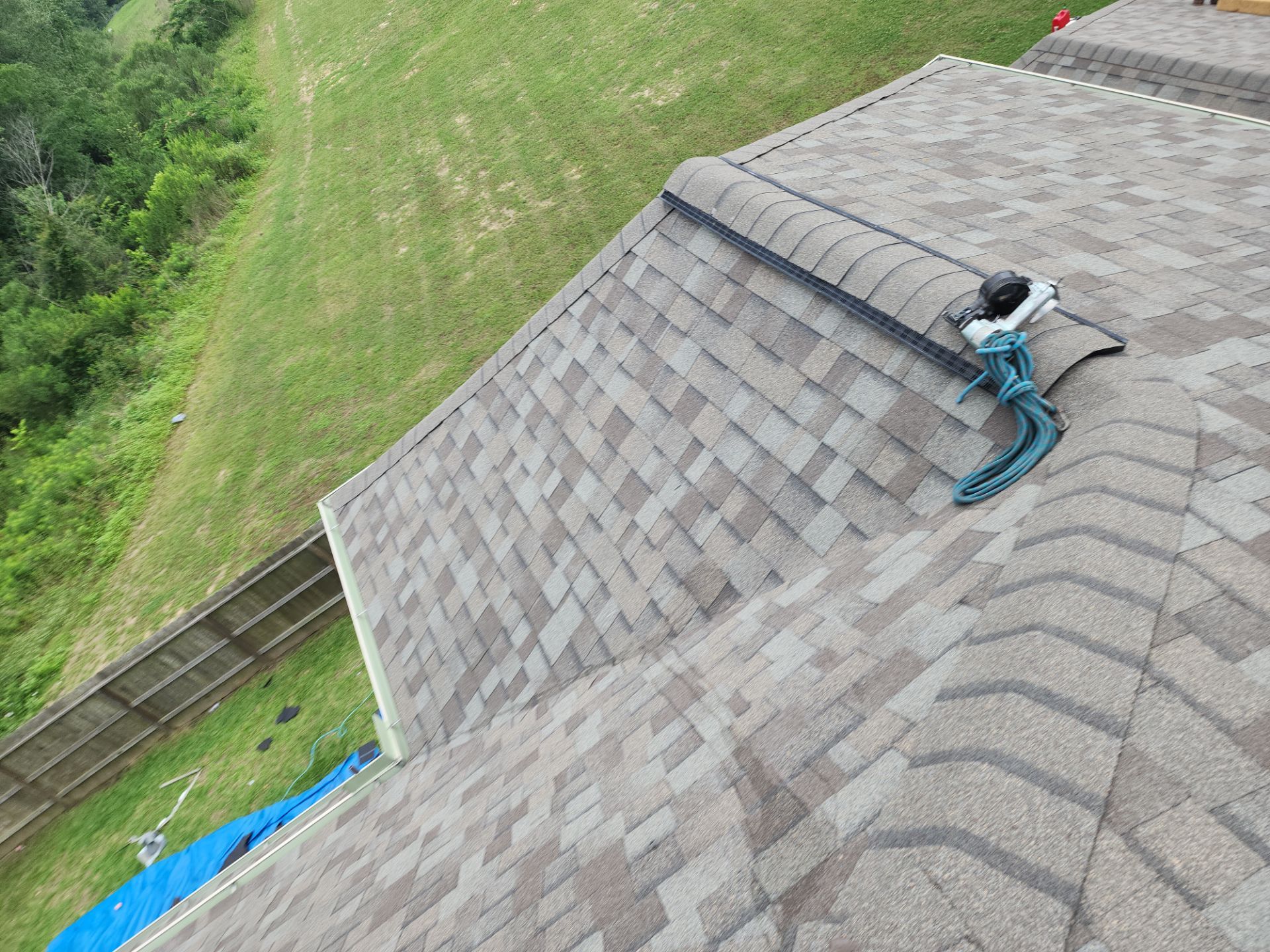 Residential Roofing Installation using Owen's Corning Duration (Lifetime) Shingles by Roof Repair Company
