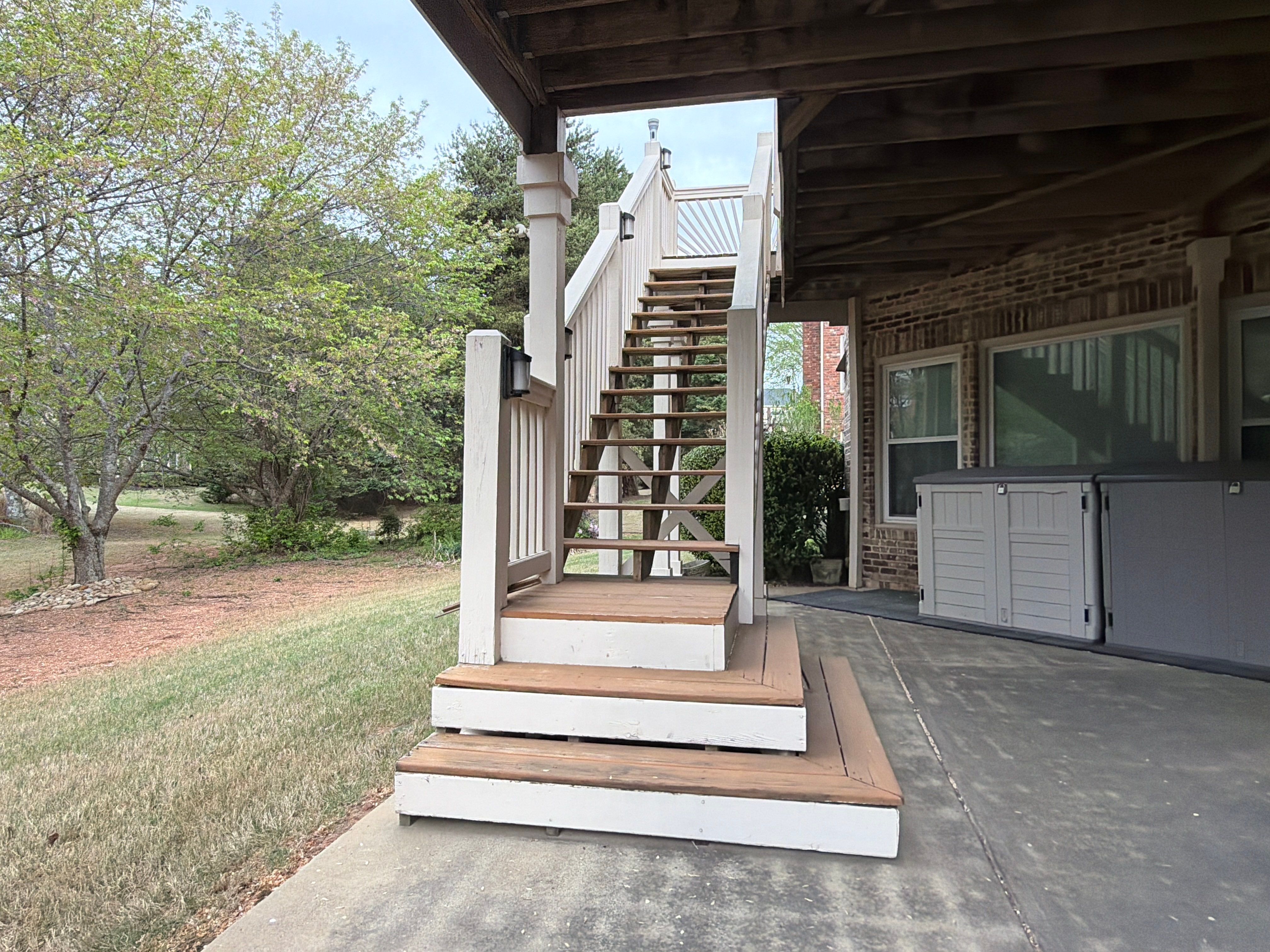 Lawrenceville, GA Deckorators Deck Resurface, Under-Deck, and Trex Deck Lighting Installation by Nelson Exteriors 