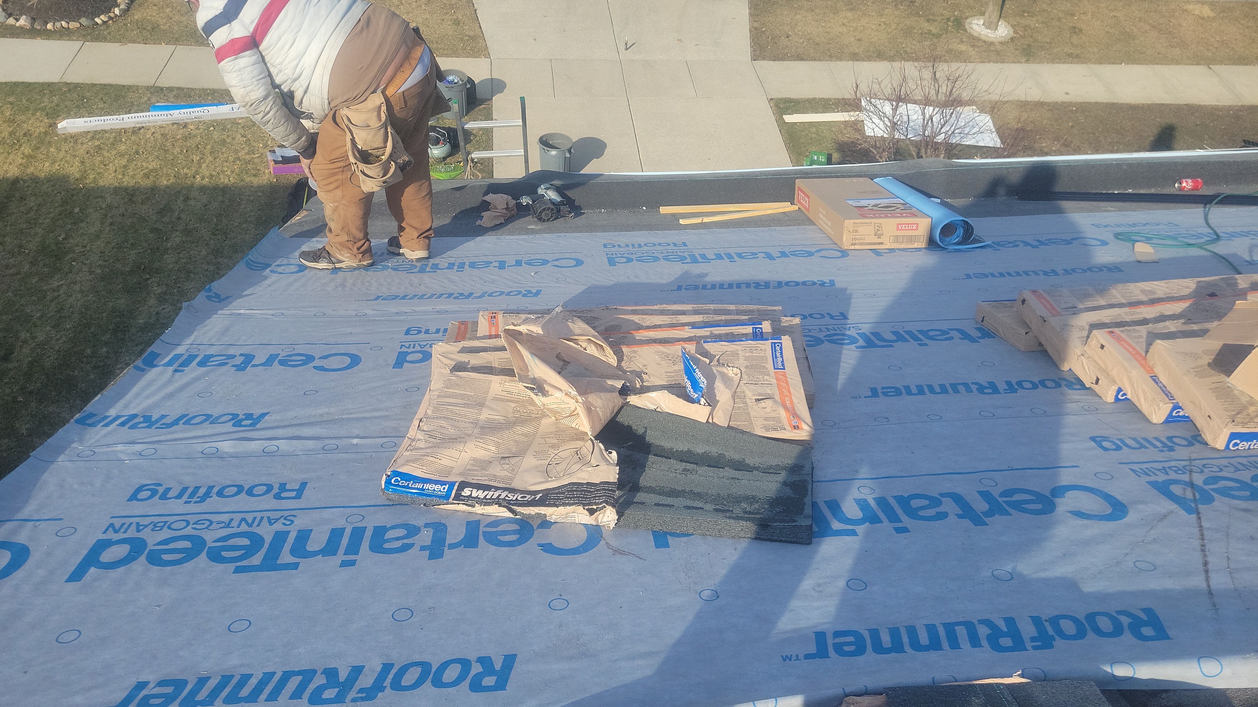 Roof Replacement using Certainteed Landmark Climate-Flex by 180 Contractors