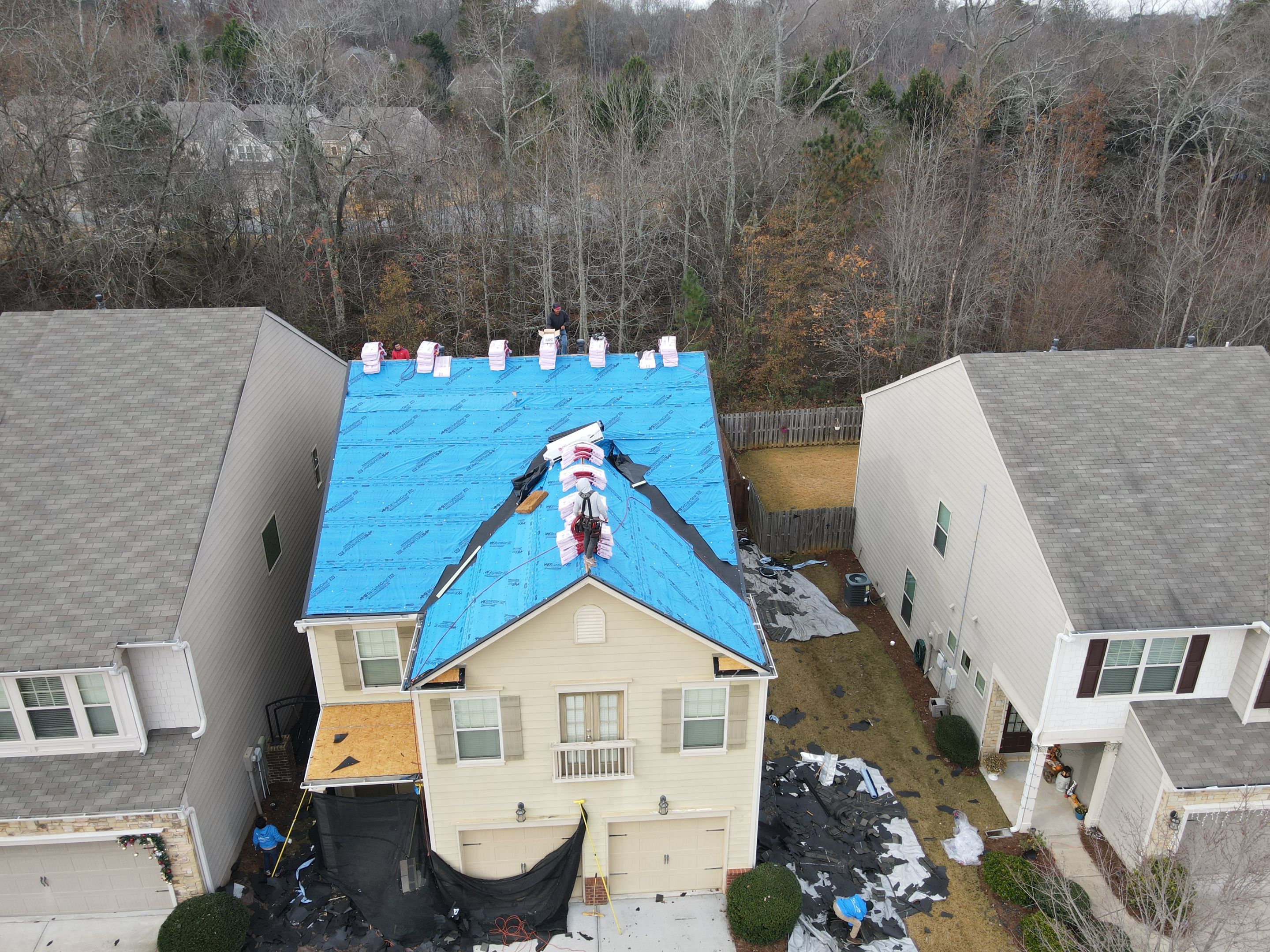 Residential Roofing Installation using Owens Corning by Inspector Roofing and Restoration