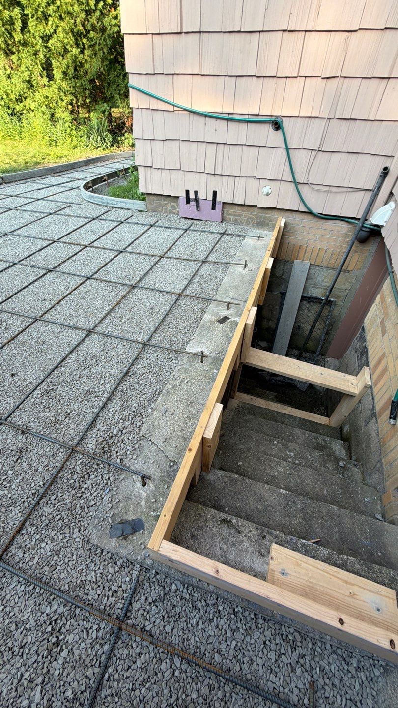 Rochester Broom Finished Patio by NG Masonry & Construction LLC