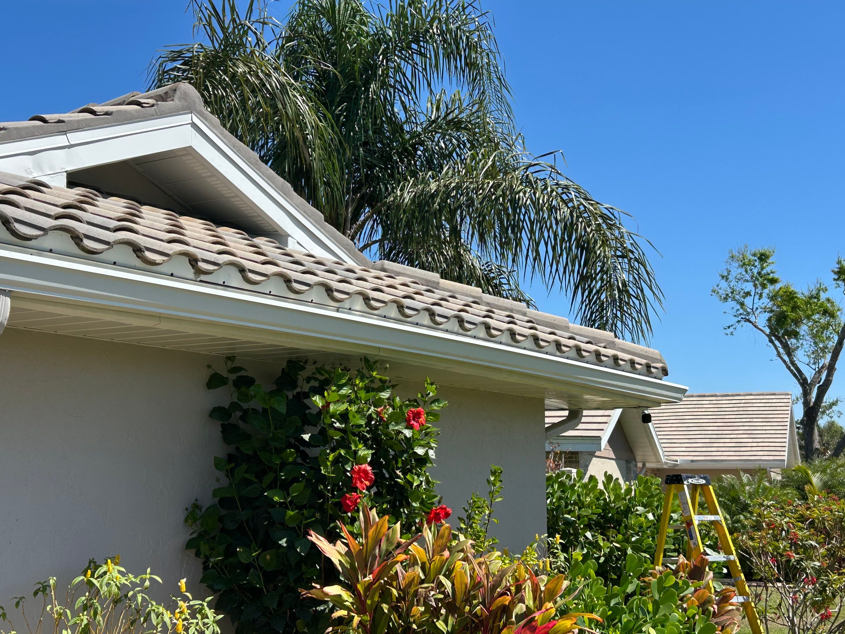 Fascia and Soffit Repair with New Gutters  by Gutter Professors