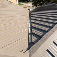 24ga 1.5" Snap-Lock Buckskin  by Total Roofing System The Metal Roof Experts
