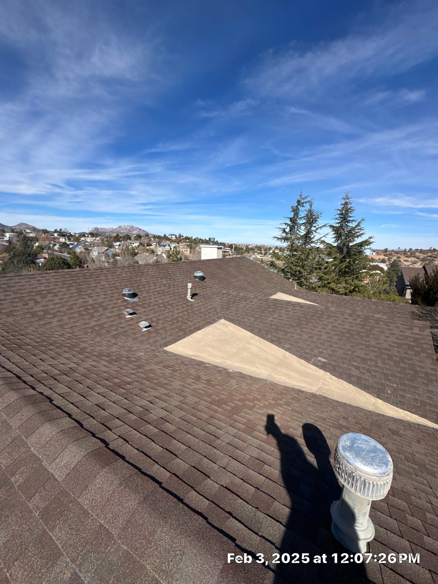Prescott Architectural Shingle Roof Replacement by Badger Roofing