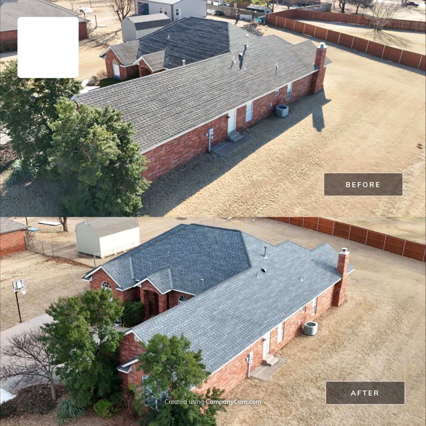 Residential Roofing Installation using titan xt antique slate by Thunder City Roofing