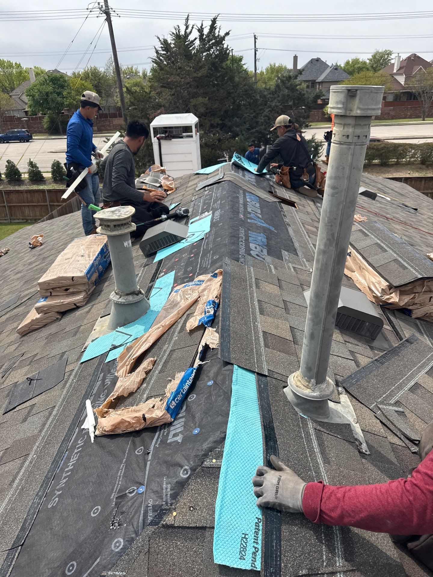 Project in Frisco by Rhino Roofing and General Contracting, LLC