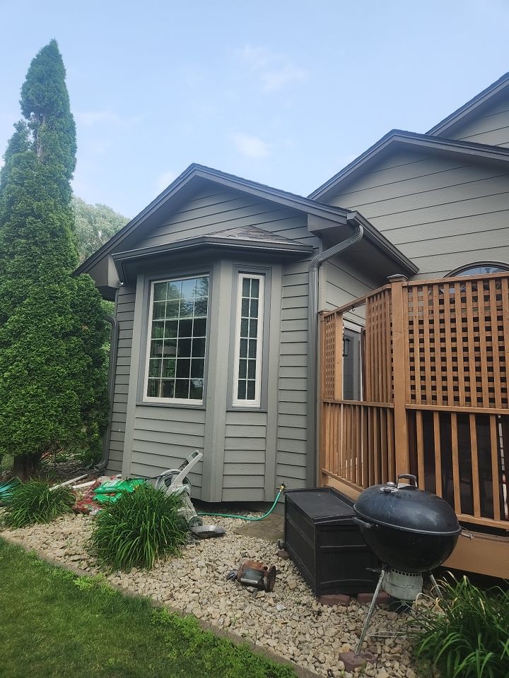5" Gutters in Lakeville by Next Level Seamless Gutters / Exteriors Inc.