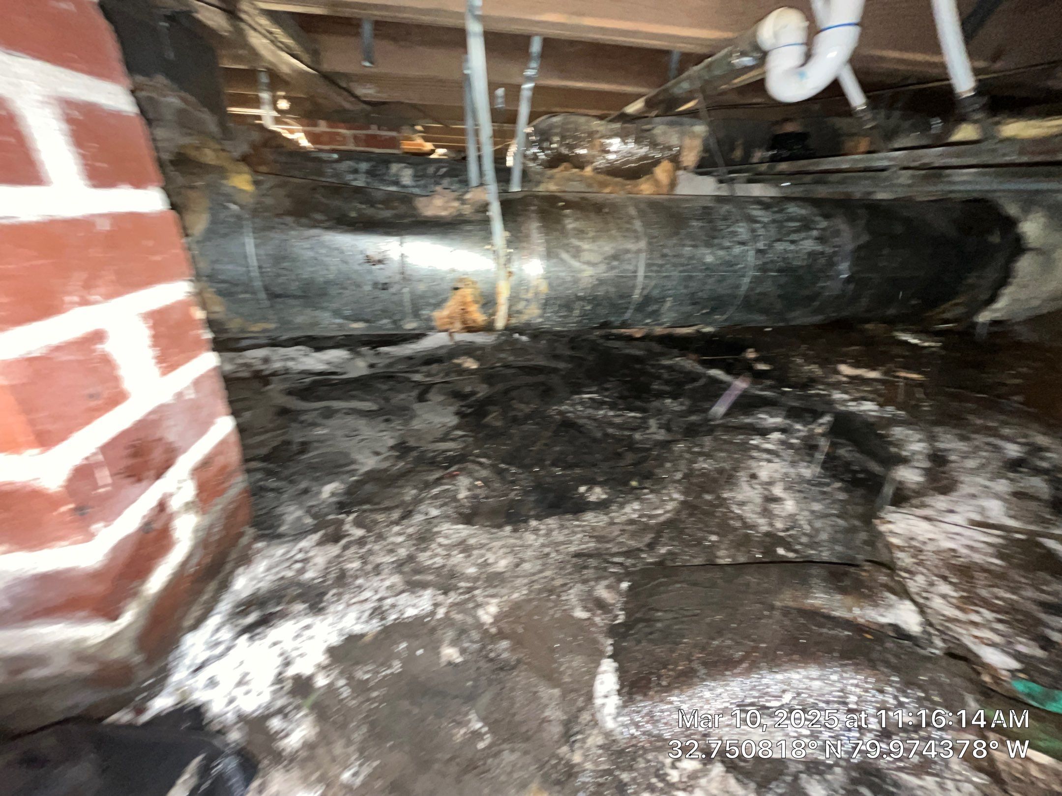 Sewage cleanup by EAS Environmental, LLC.