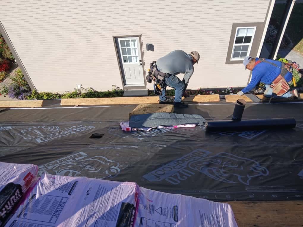 Roof Replacement using Owens Corning Estate Gray by 180 Contractors