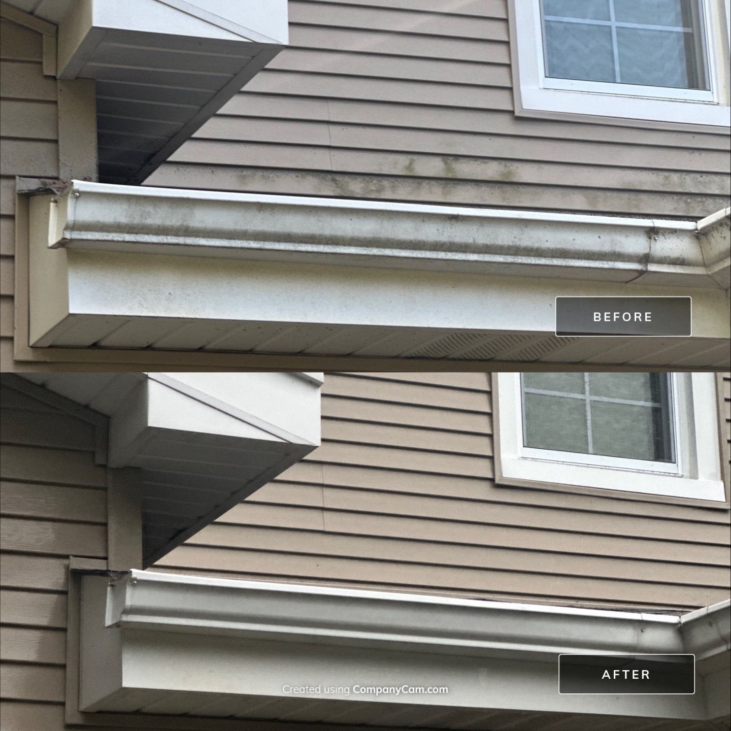 Project in Park Ridge by Simmons Power & Soft Washing