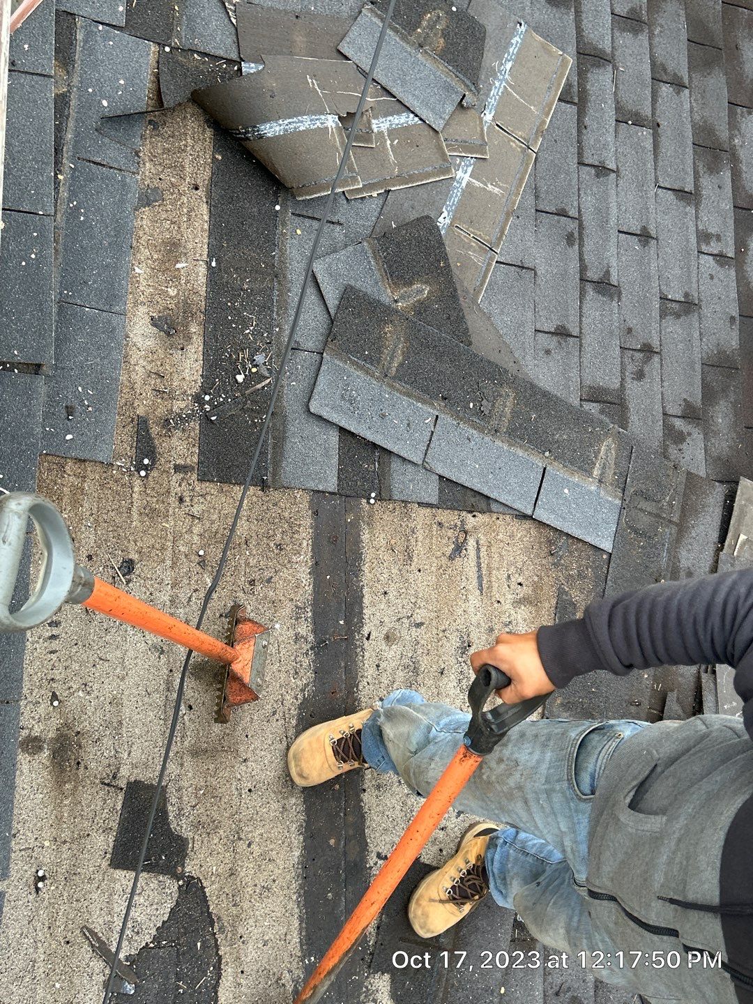 Residential Roofing Installation using Performance Shingles by Mr. Roofer