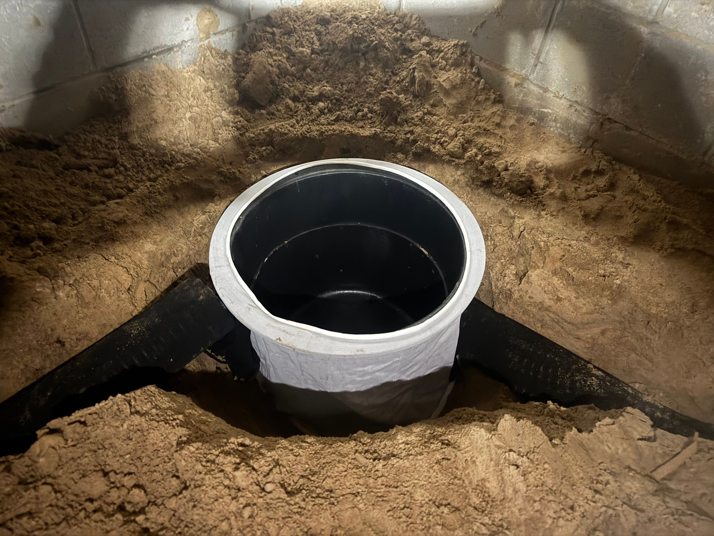 Project in Smithfield by Patriot Crawl Space Repairs