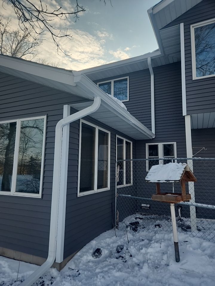 5" Gutters in Foley by Next Level Seamless Gutters / Exteriors Inc.