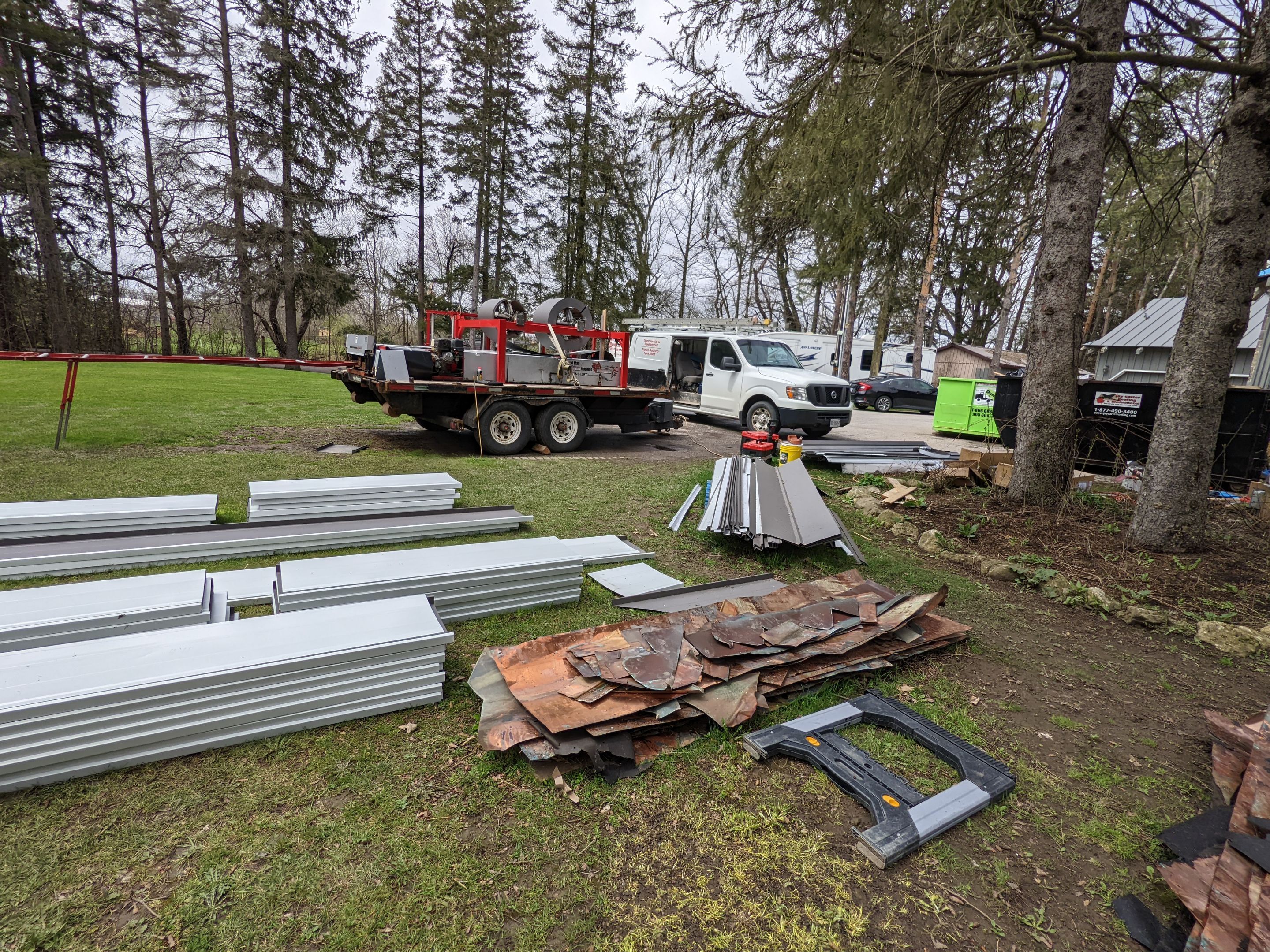 New Roof Installation using 16" Standing Seam Panels by Jay Carter Roofing & Sheet Metal