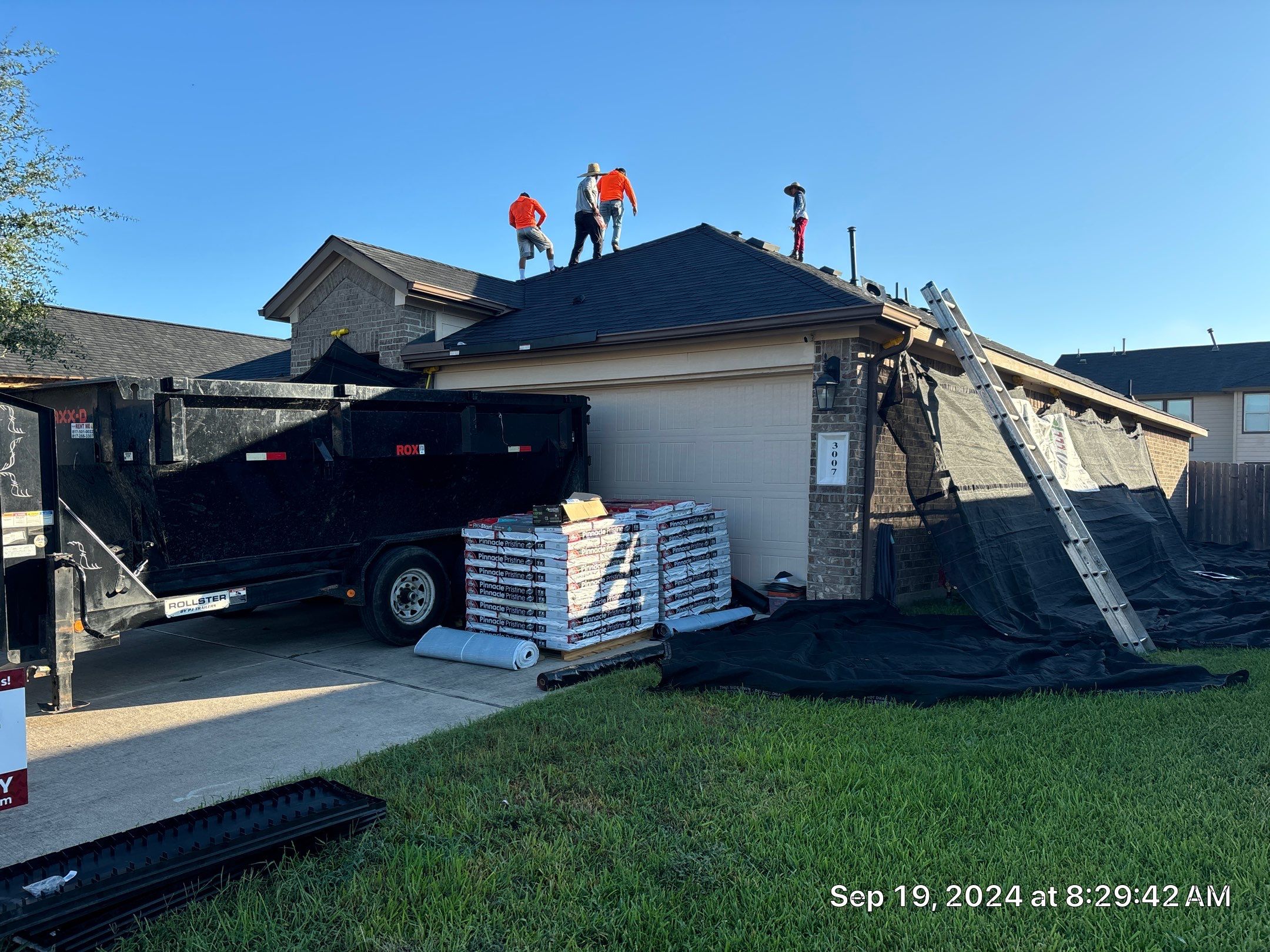 Reroof and Interior Work by Berry Good Roofing 