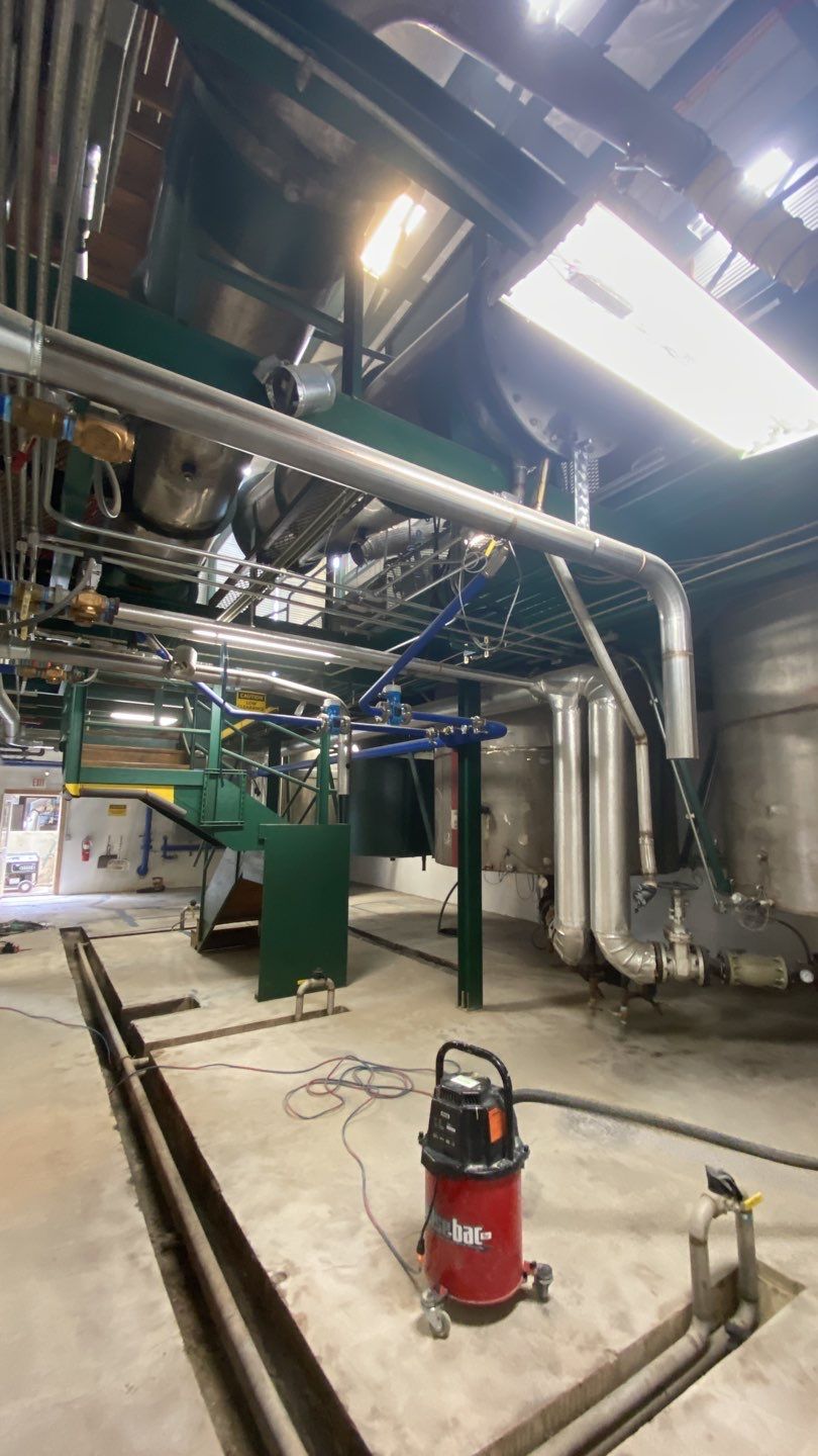 Commercial Floor Transformation using North Pole with Green by Croc Coatings, LLC