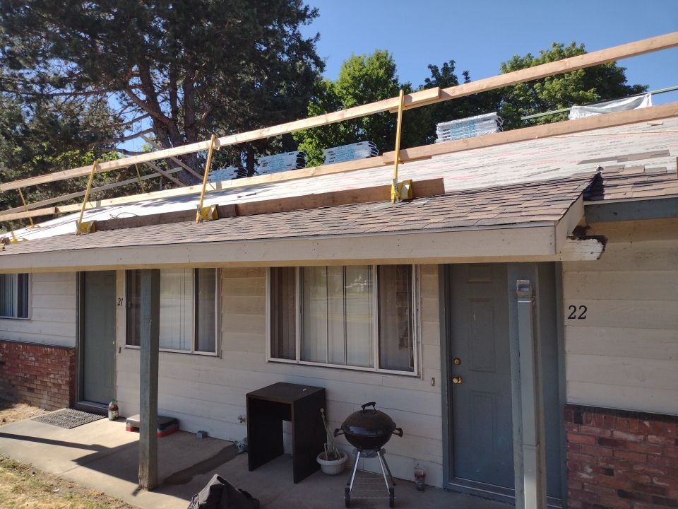 Residential Roofing Installation using IKO Dynasty (Color: Brownstone) by Orezona Building & Roofing Company, Inc.