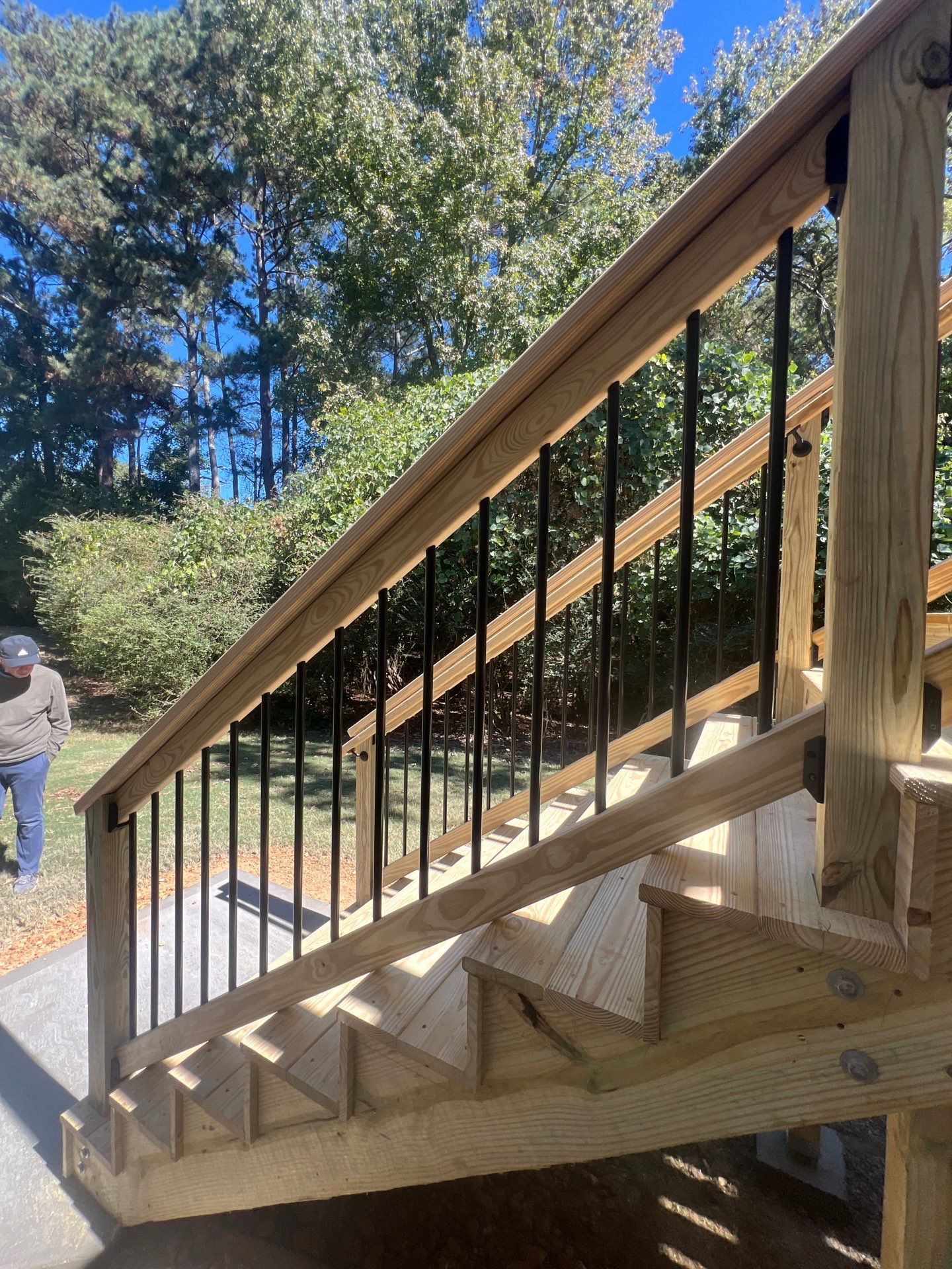 Wood Deck Build in Duluth, GA by Nelson Exteriors