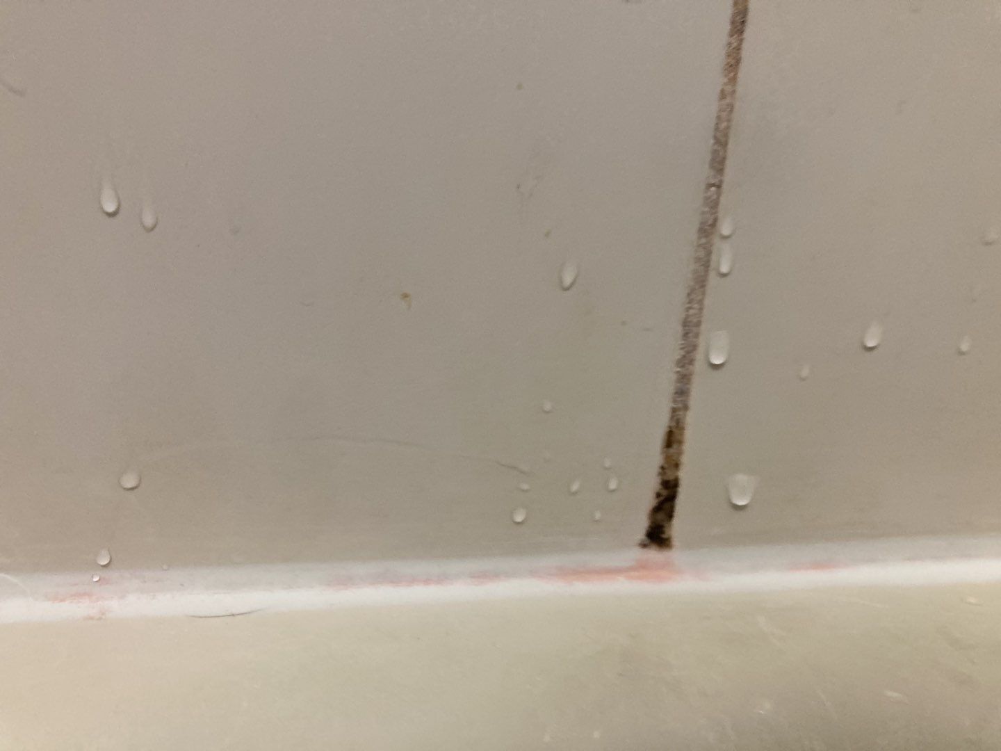 Water Damage in Bathroom by Accountable Home Services